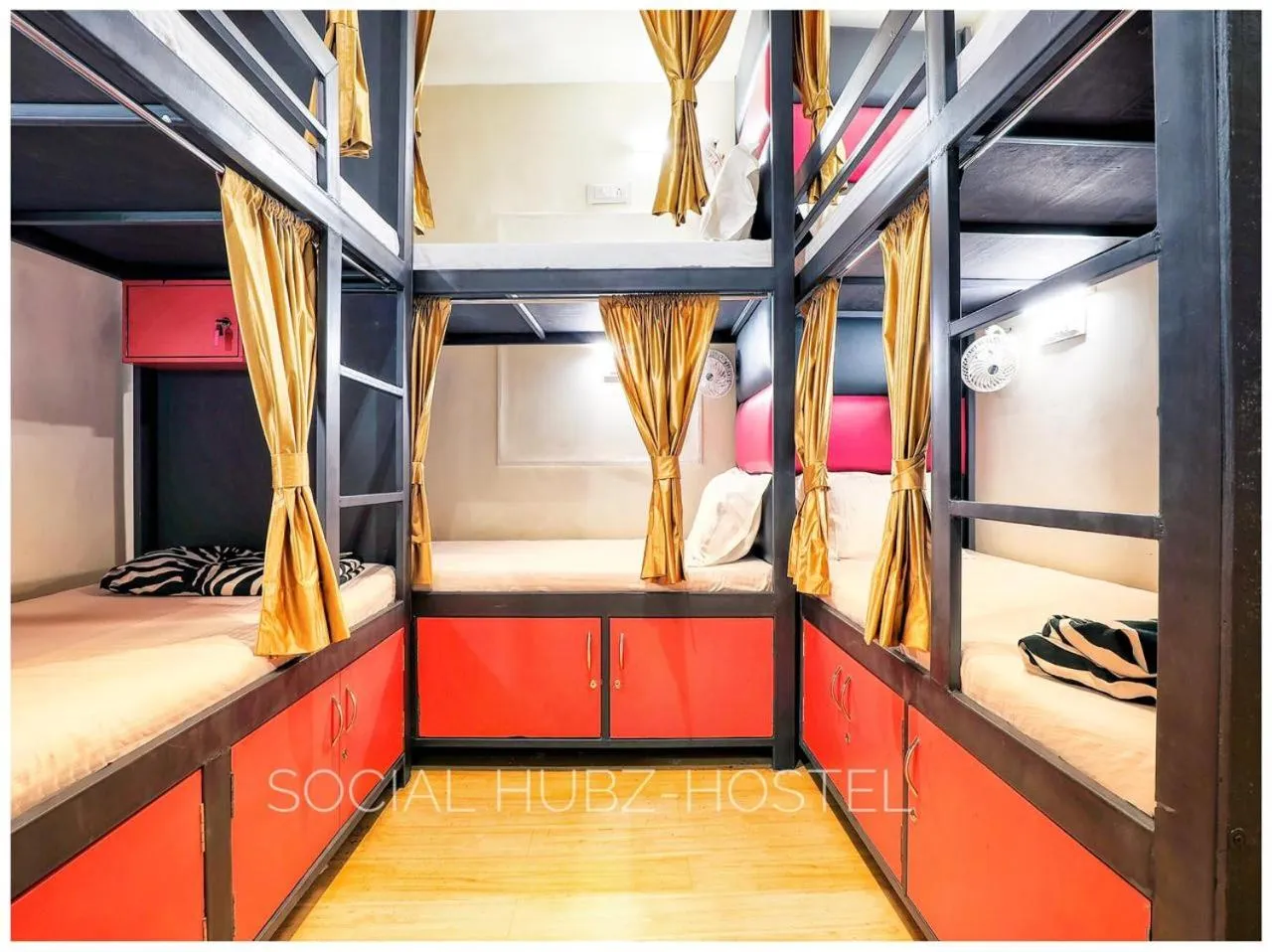 Bed in Social Hubz Hostel