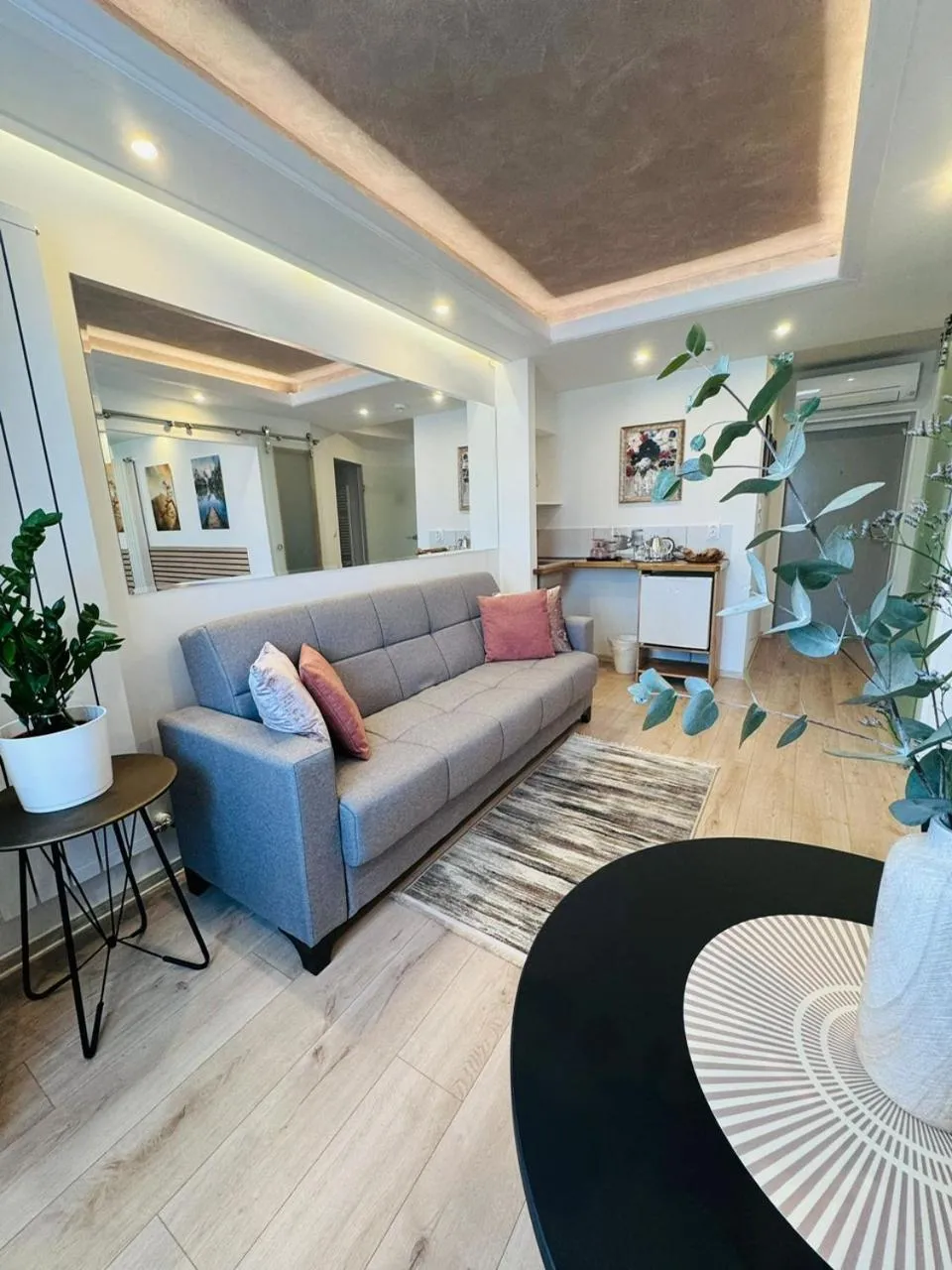 Living room in Villa Helvetia