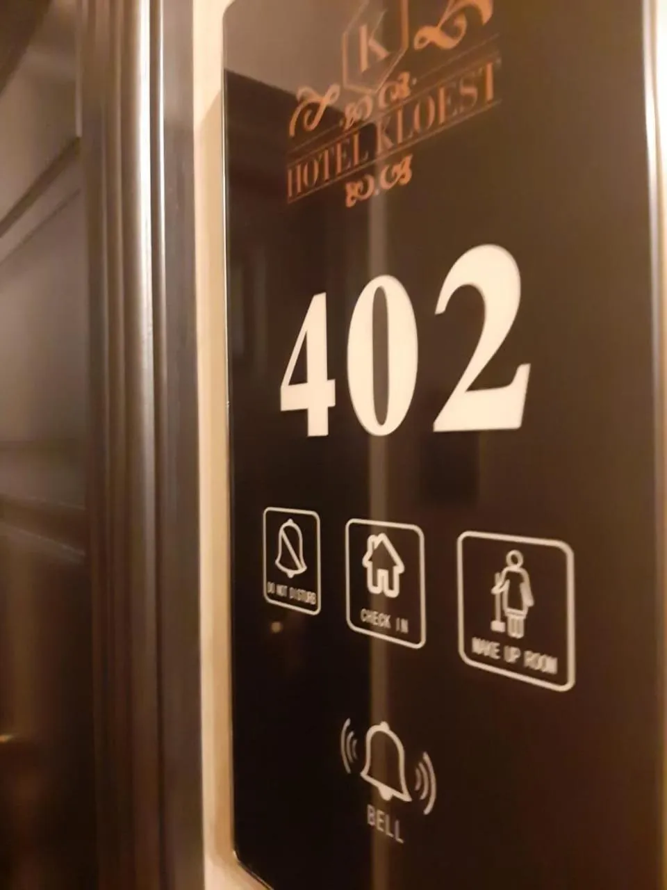 Property logo or sign in Hotel Kloest