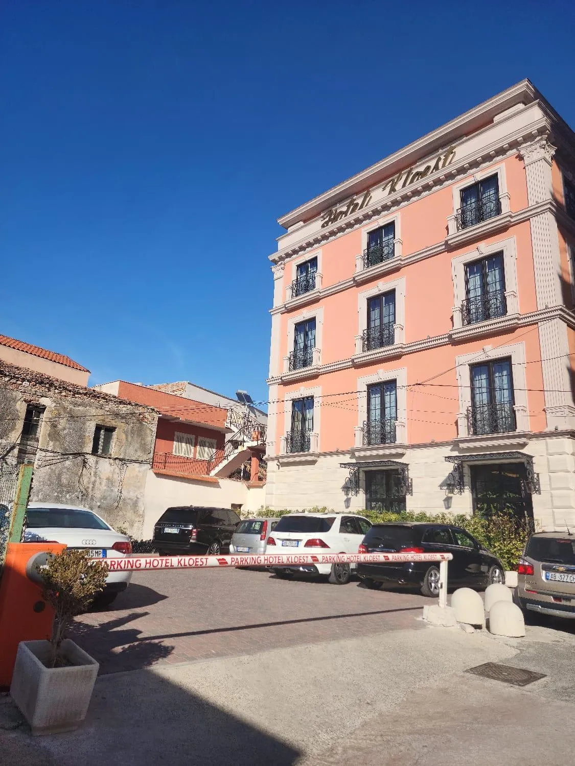 Parking in Hotel Kloest