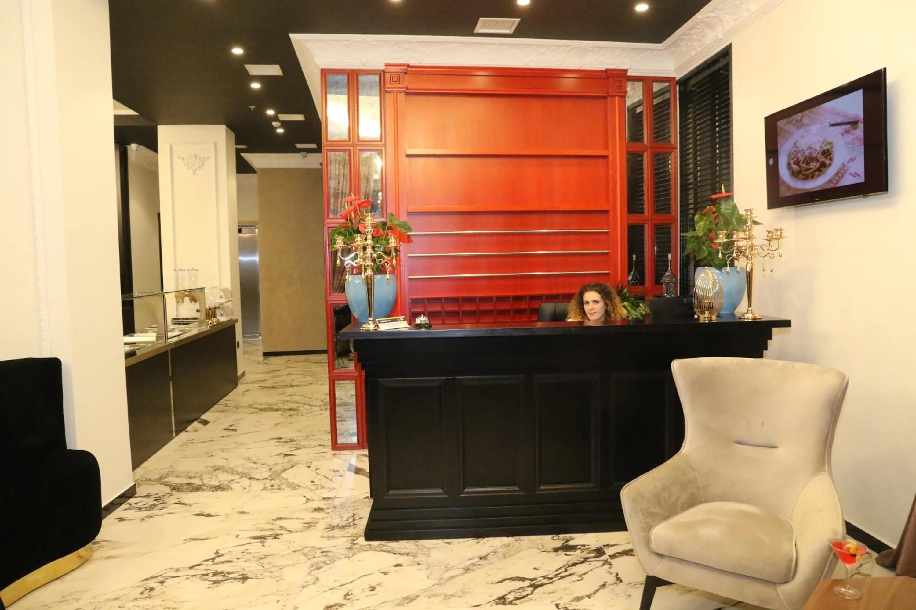 Living room in Hotel Kloest