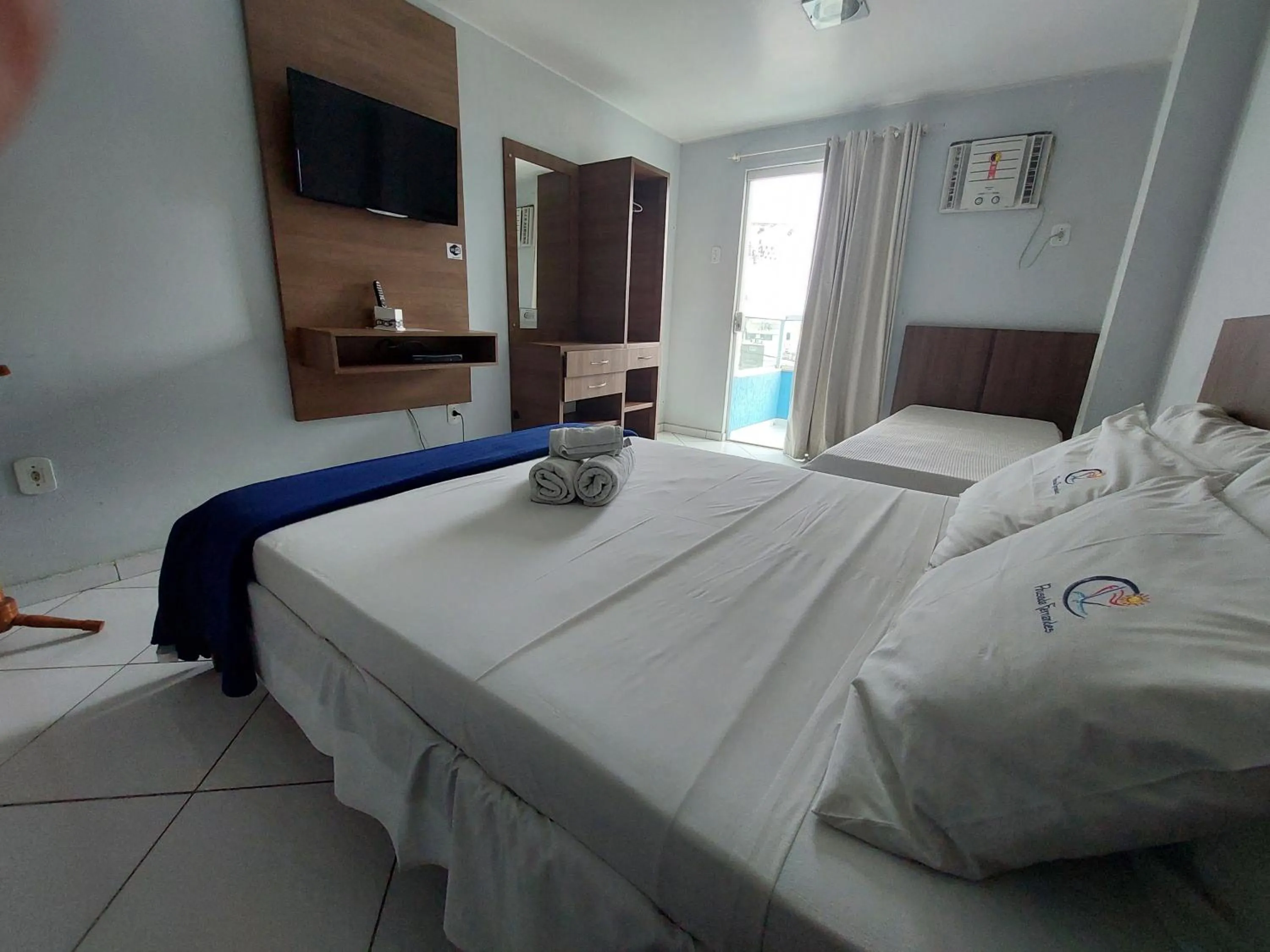 Bed in Pousada Fernandes