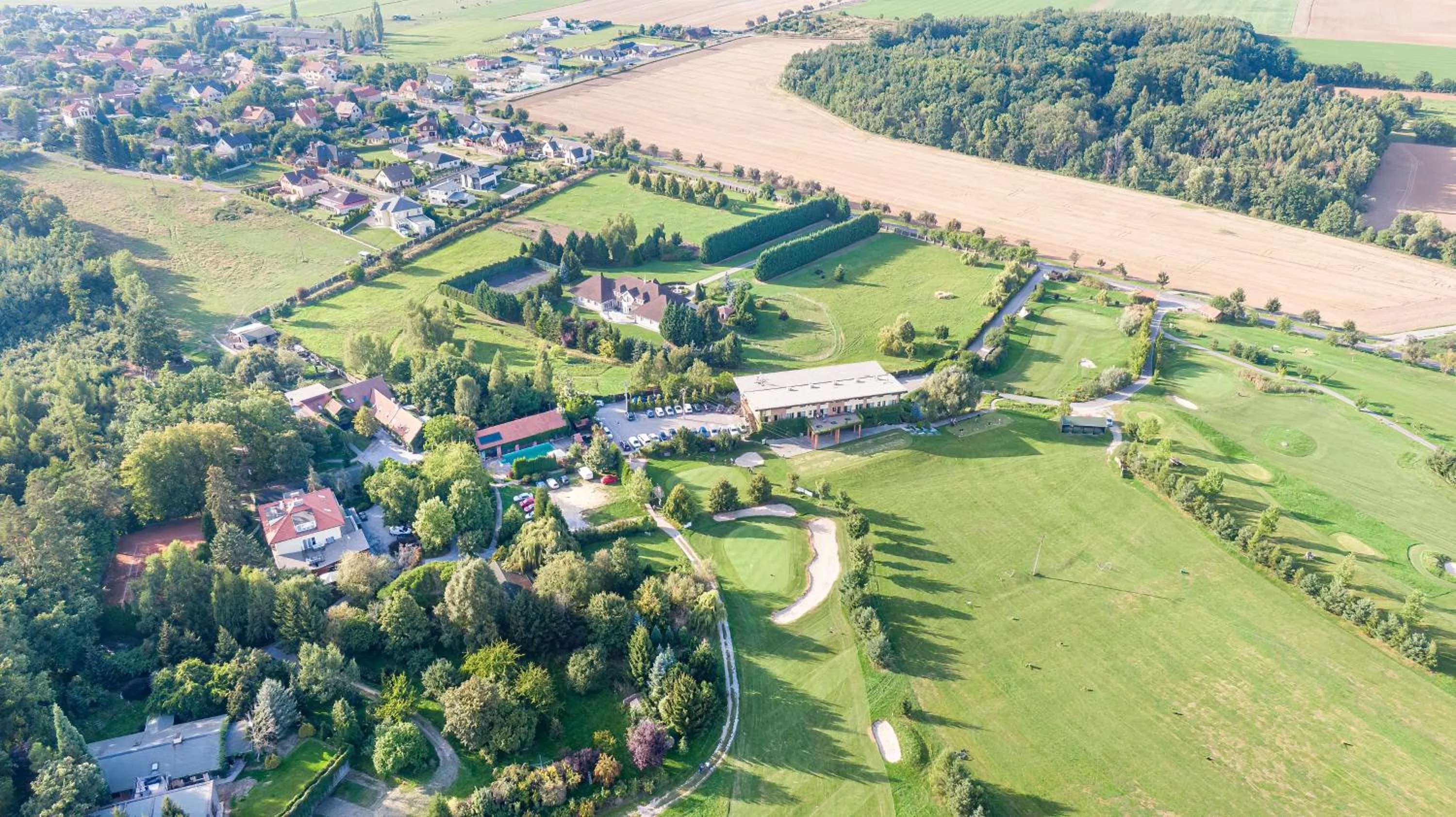 Golfcourse in Areal Botanika