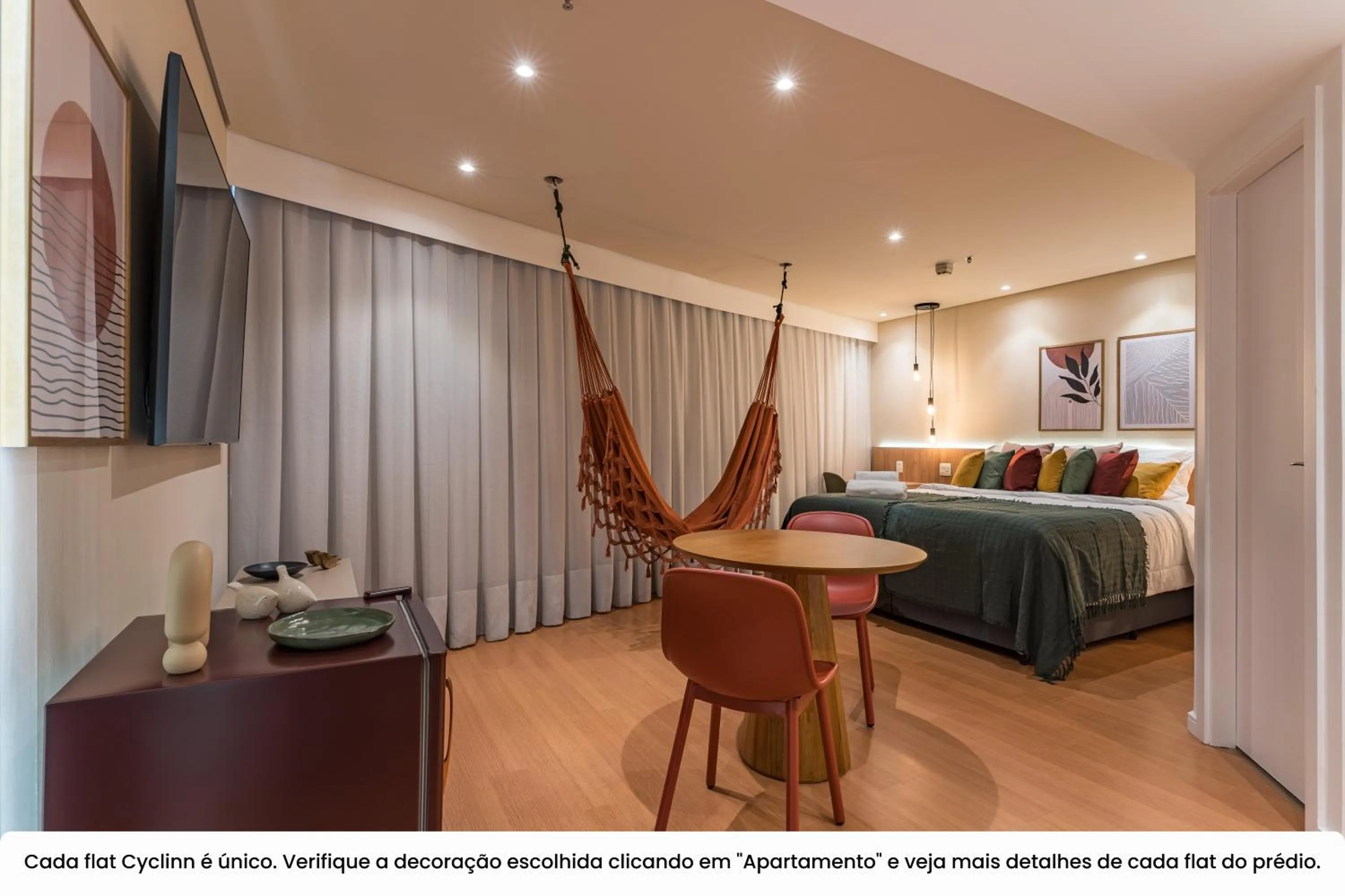 Photo of the whole room, Bed in RD Cyclinn Vila Olímpia