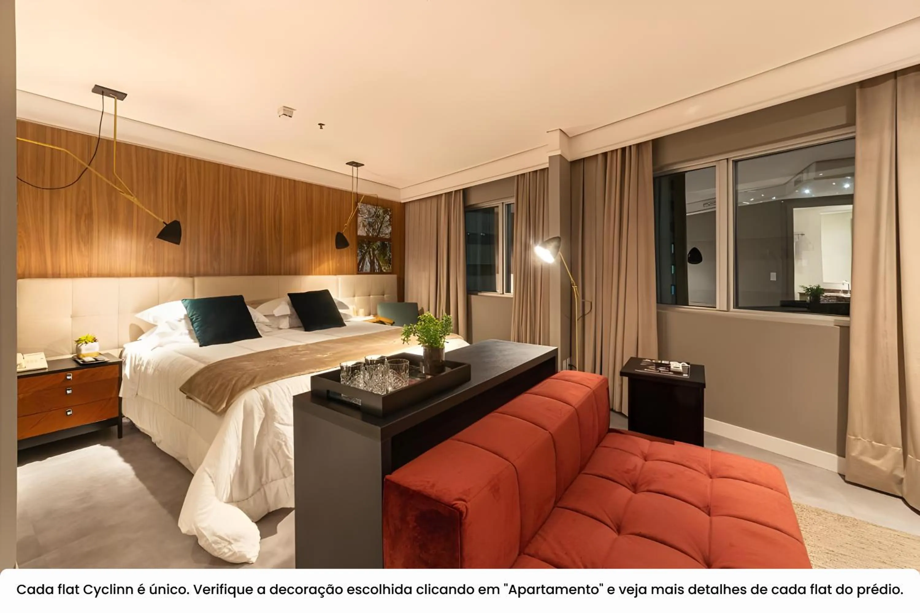 Photo of the whole room, Bed in RD Cyclinn Vila Olímpia