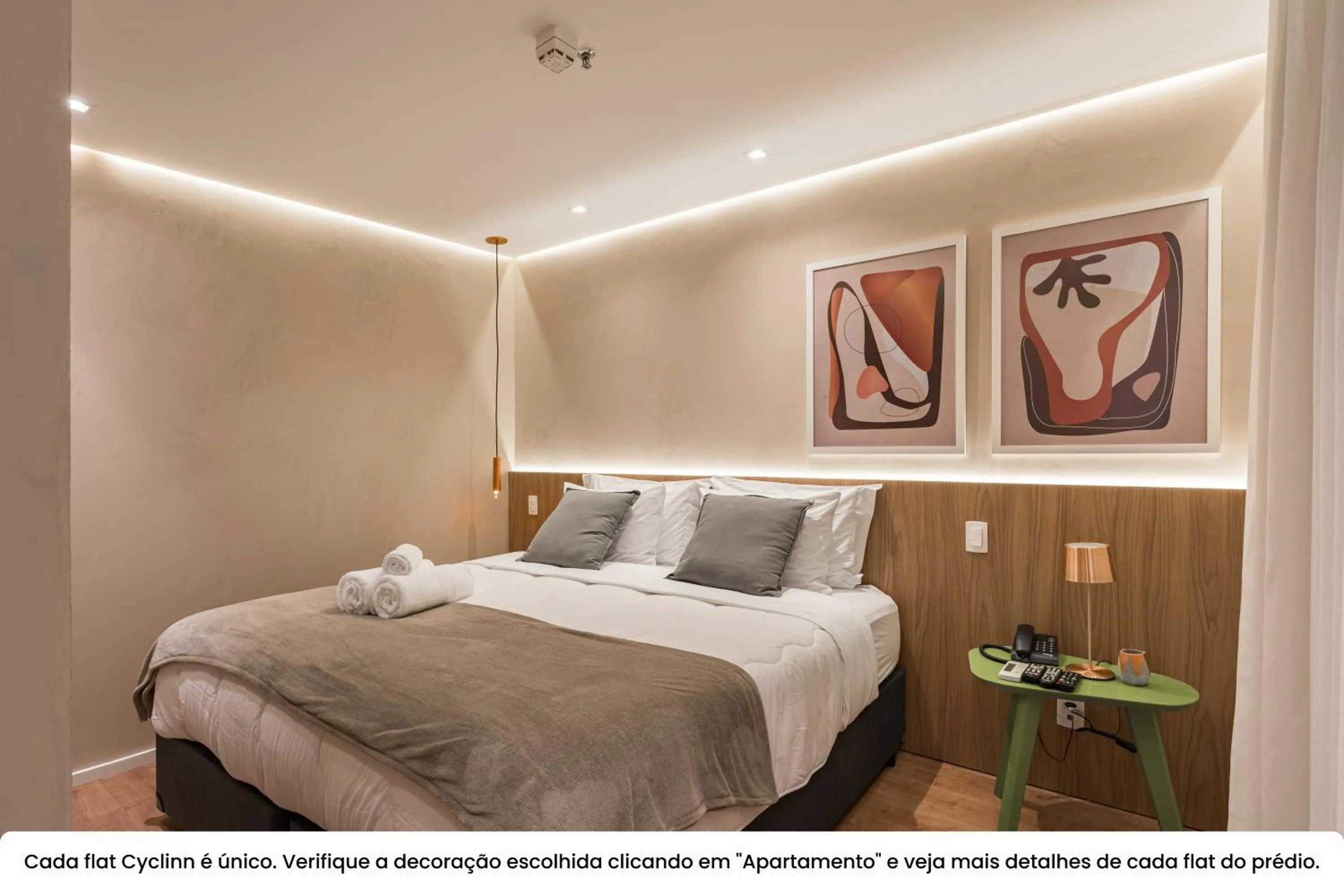 Photo of the whole room, Bed in RD Cyclinn Vila Olímpia