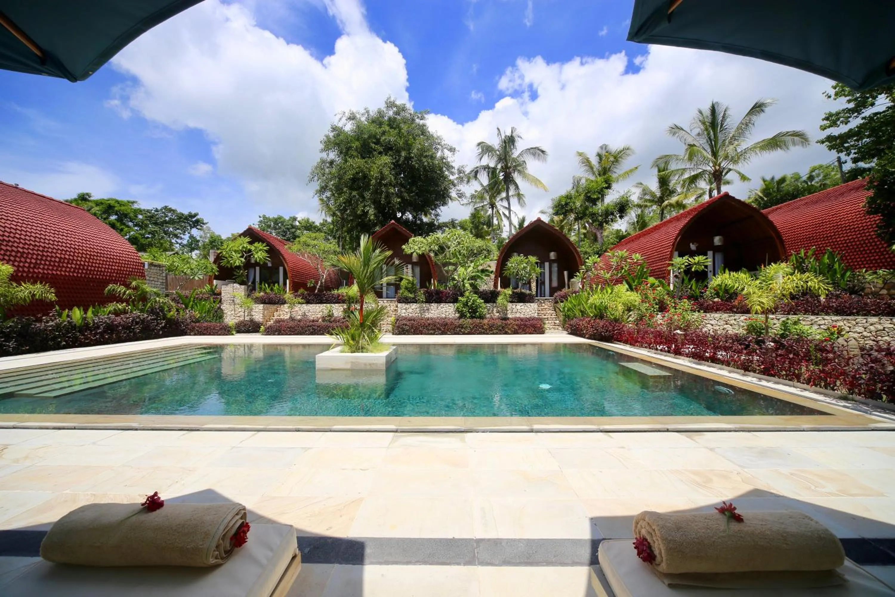 Swimming pool in Jungle Paradise