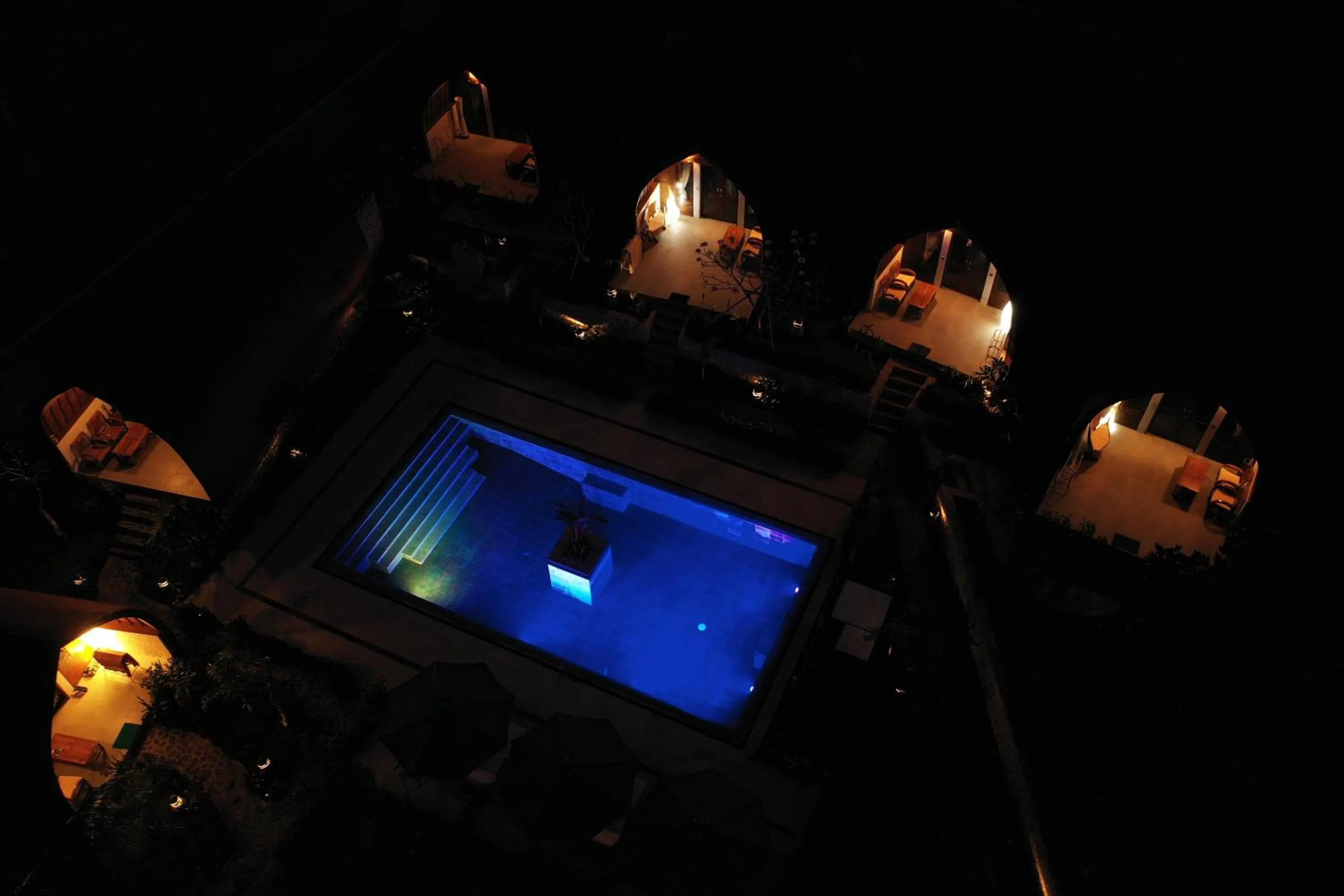 Bird's eye view in Jungle Paradise