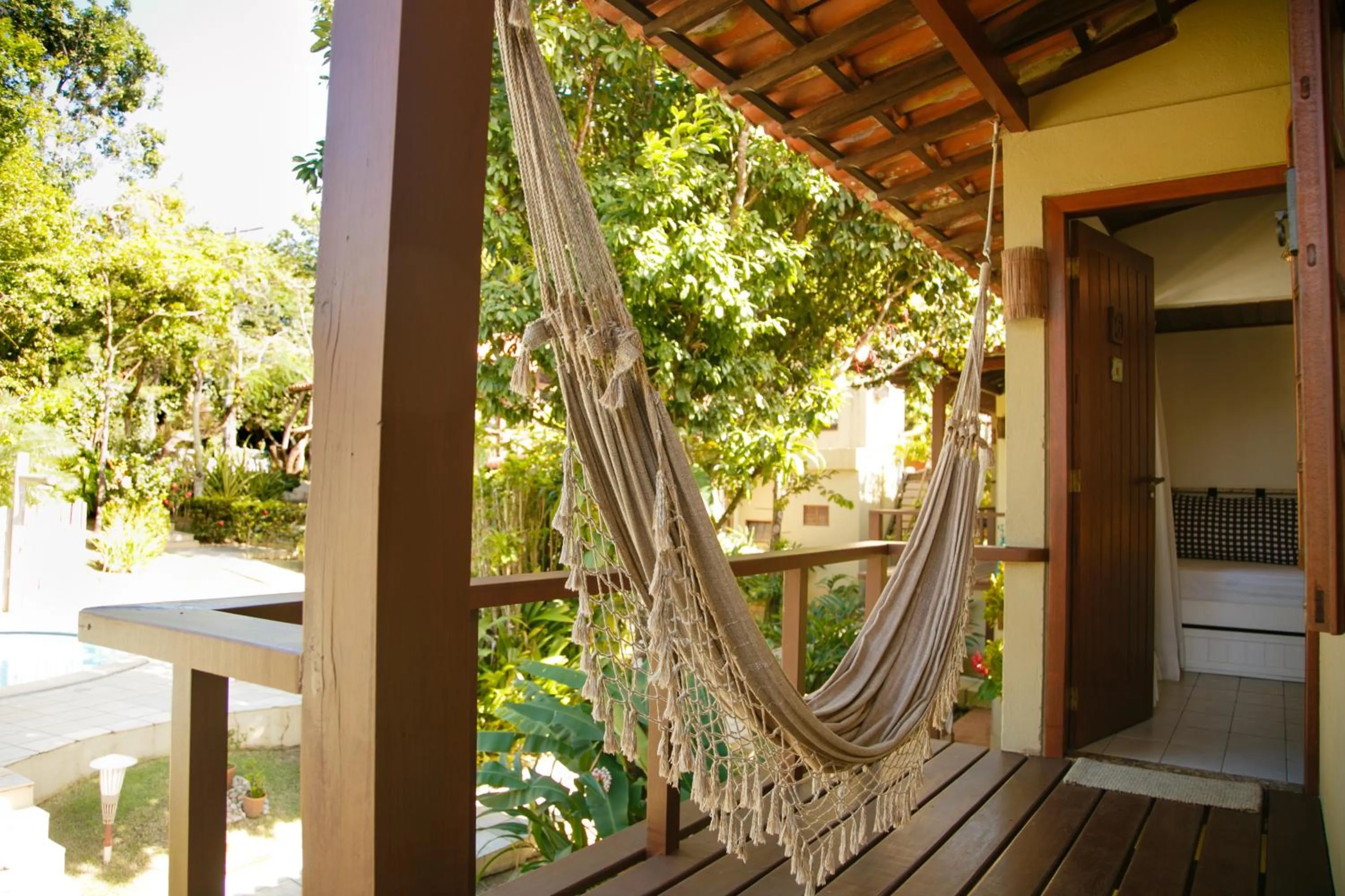 Balcony/Terrace in Pousada Coisa e Tao
