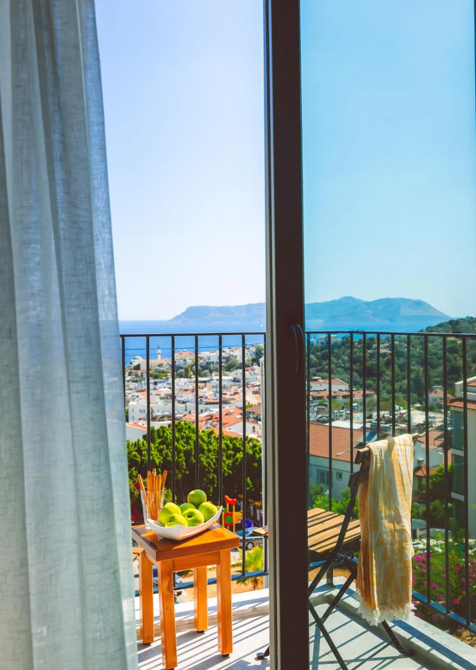 Balcony/Terrace in Aphrodite Hotel Kaş