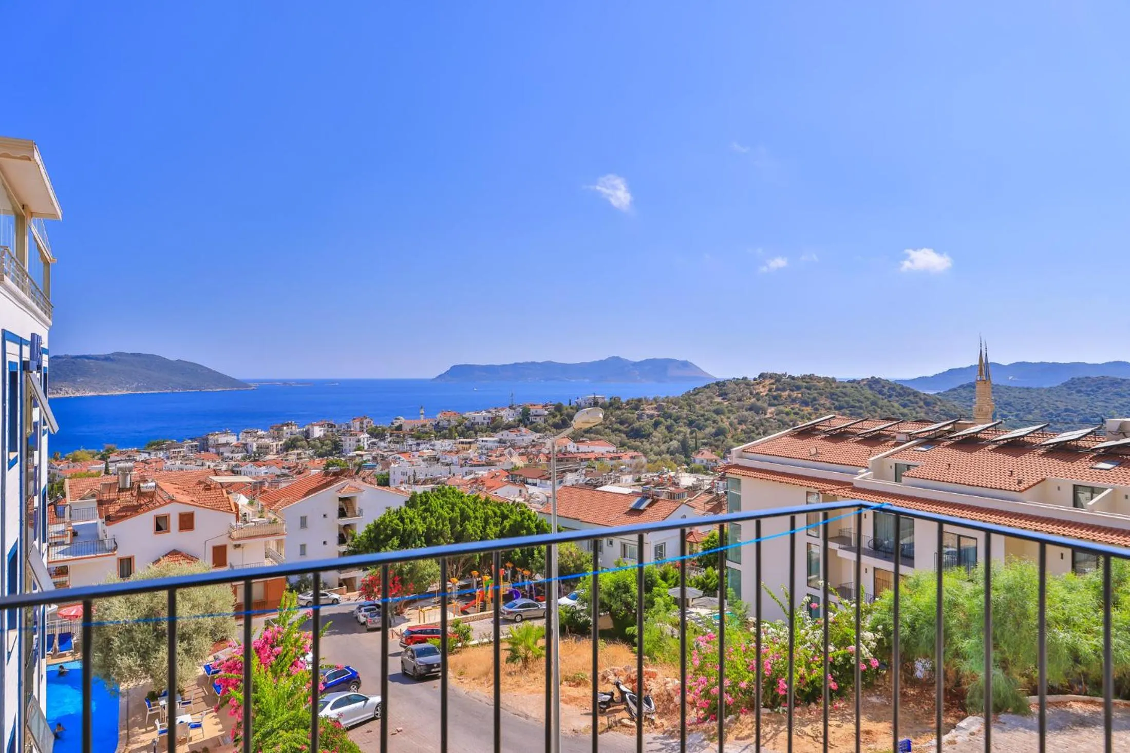 Natural landscape in Aphrodite Hotel Kaş