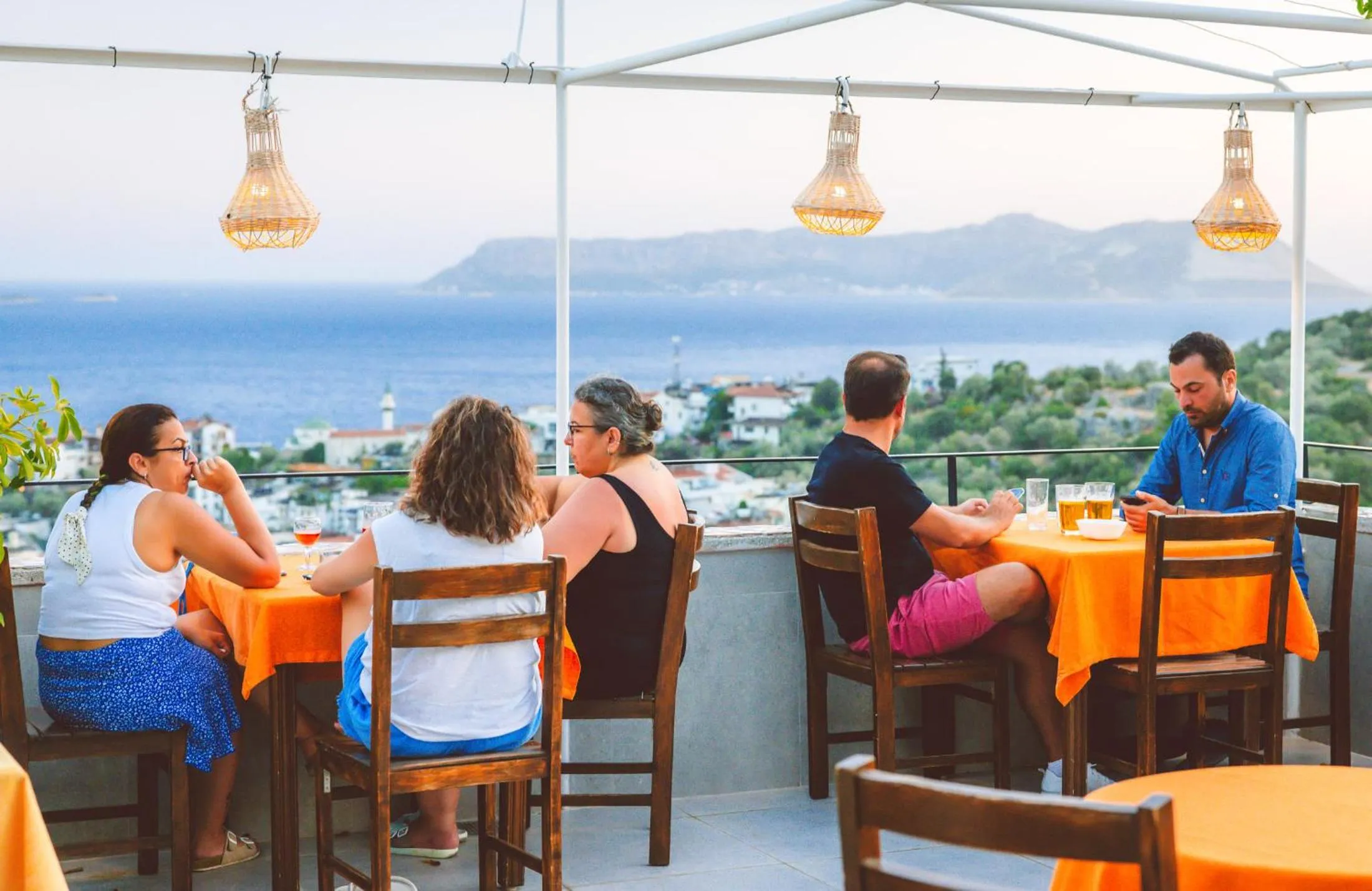 Balcony/Terrace in Aphrodite Hotel Kaş