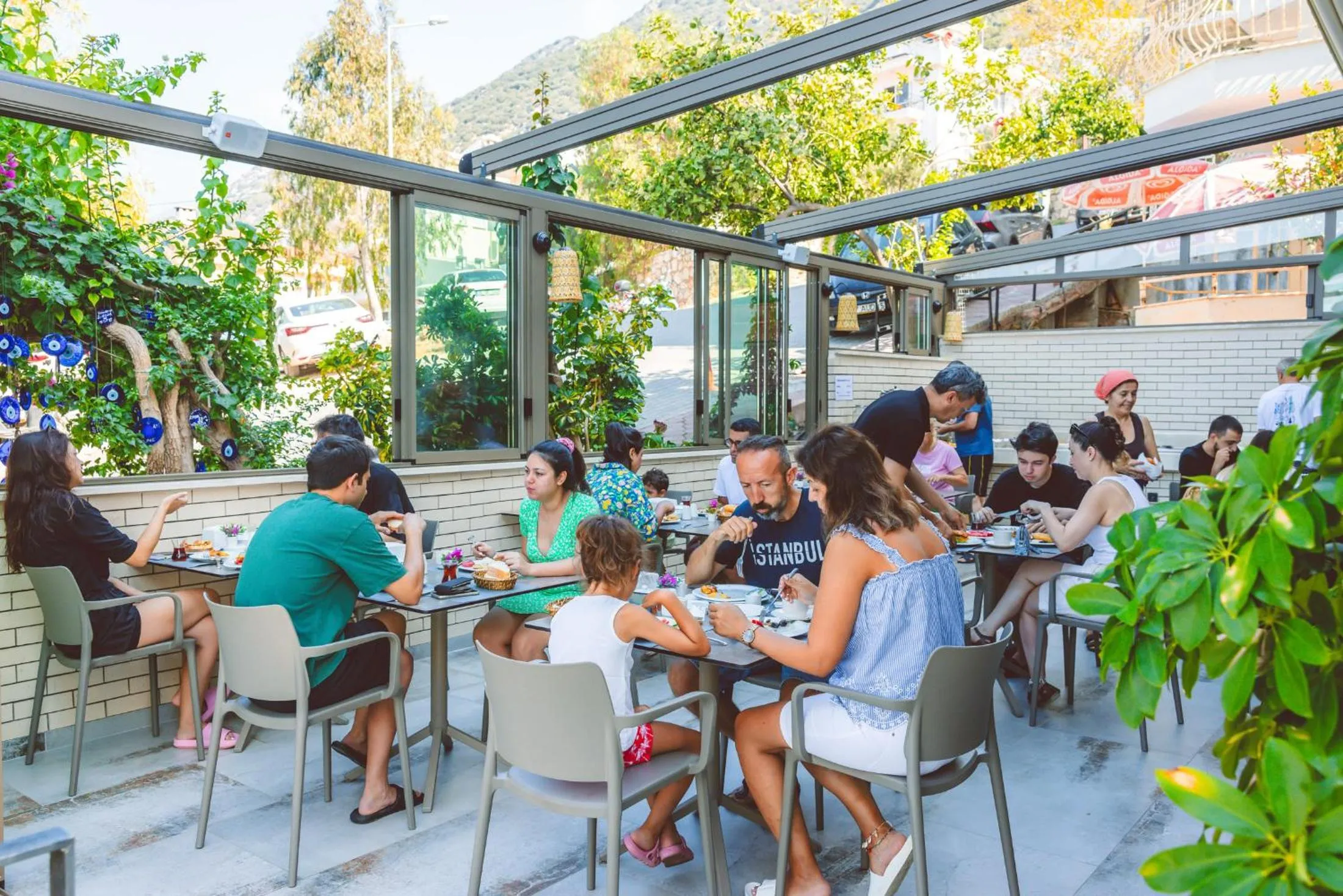 Restaurant/places to eat in Aphrodite Hotel Kaş