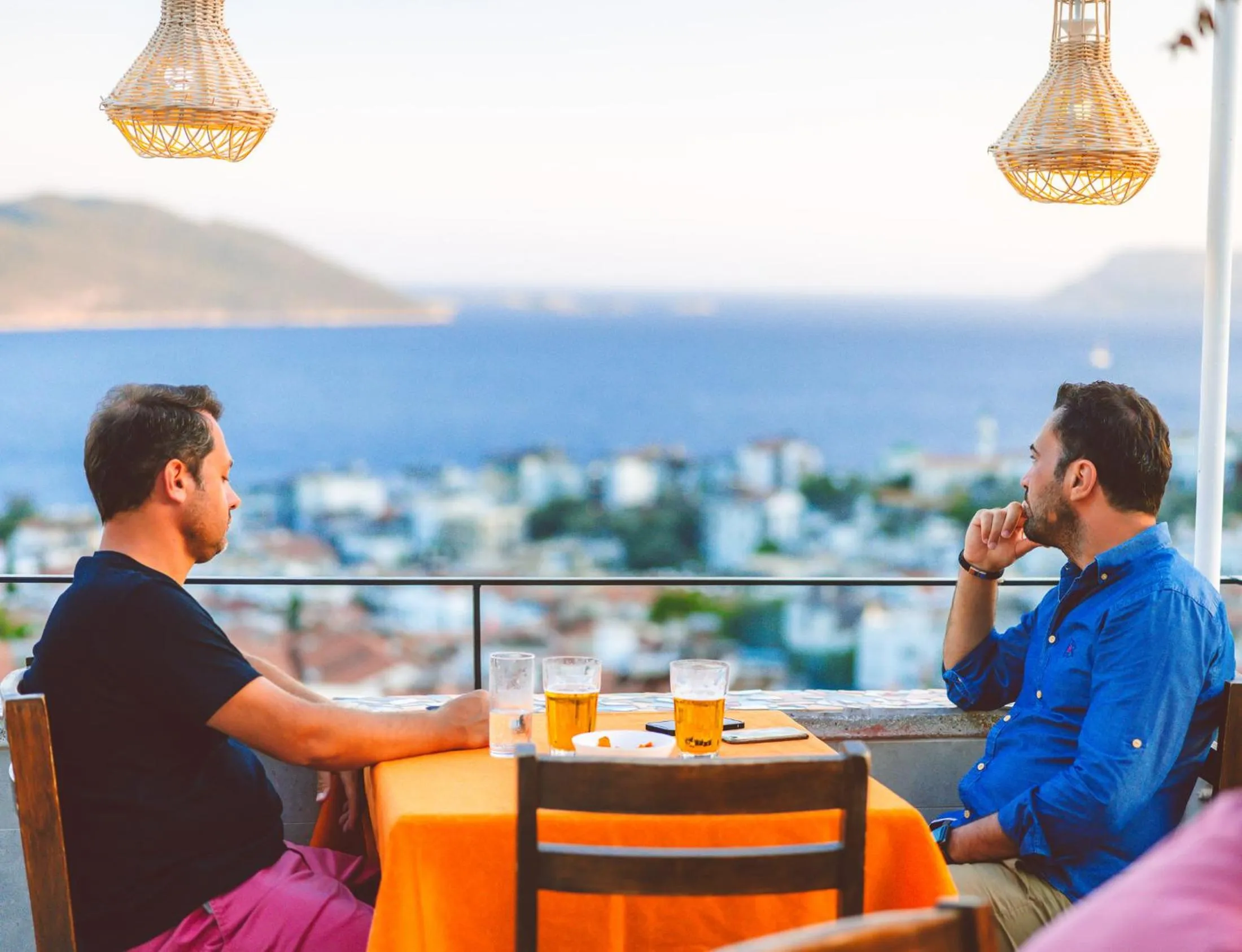 Balcony/Terrace in Aphrodite Hotel Kaş