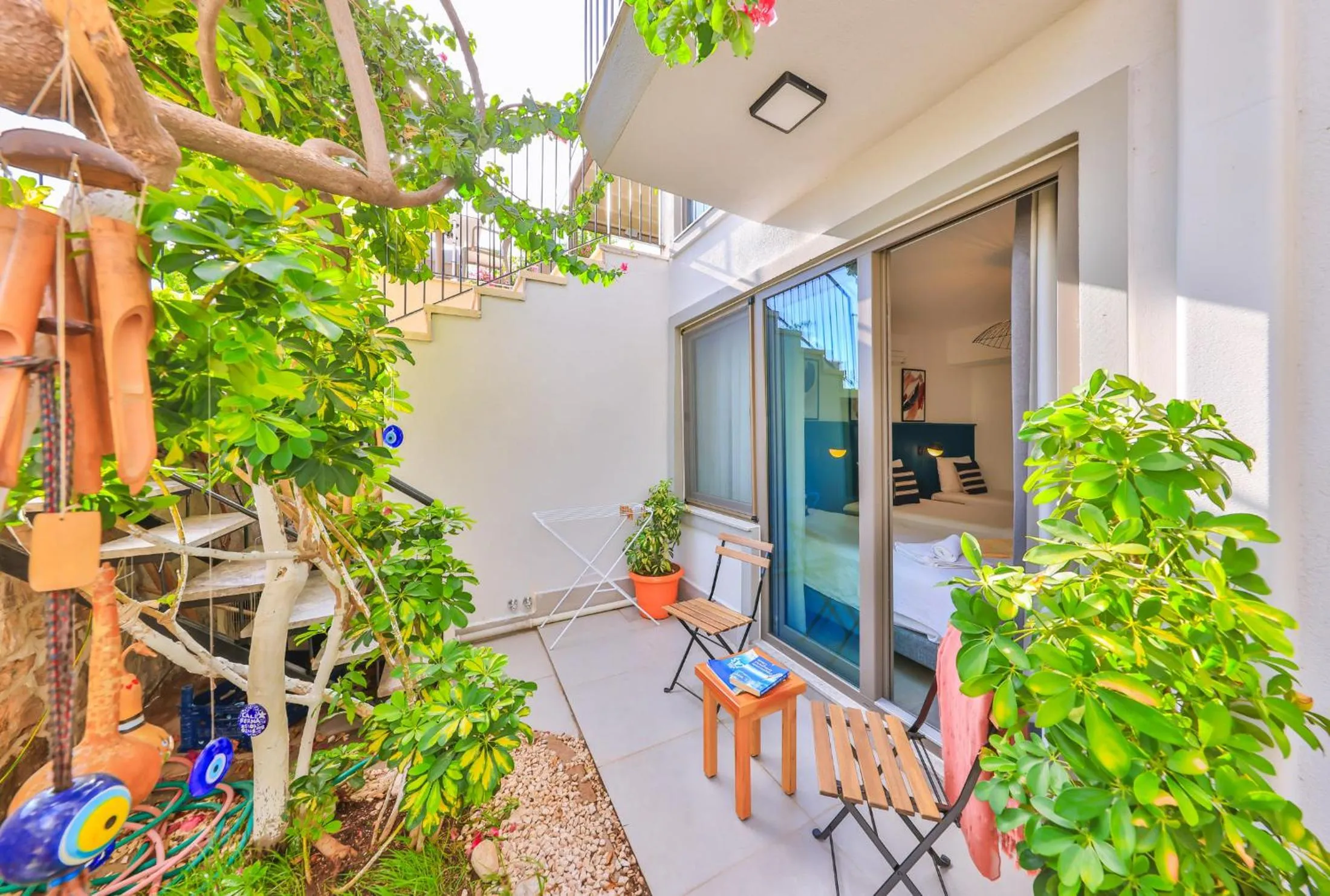 Garden in Aphrodite Hotel Kaş