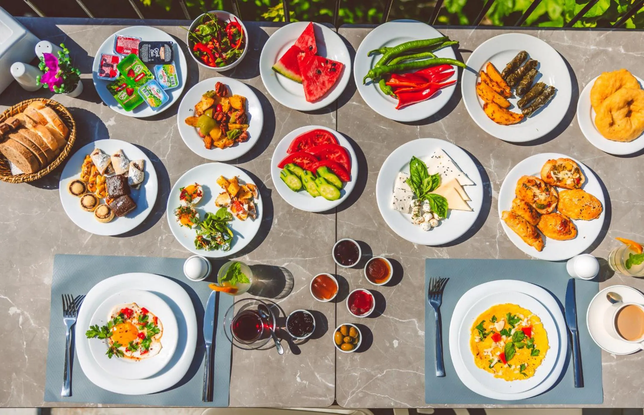 Breakfast in Aphrodite Hotel Kaş