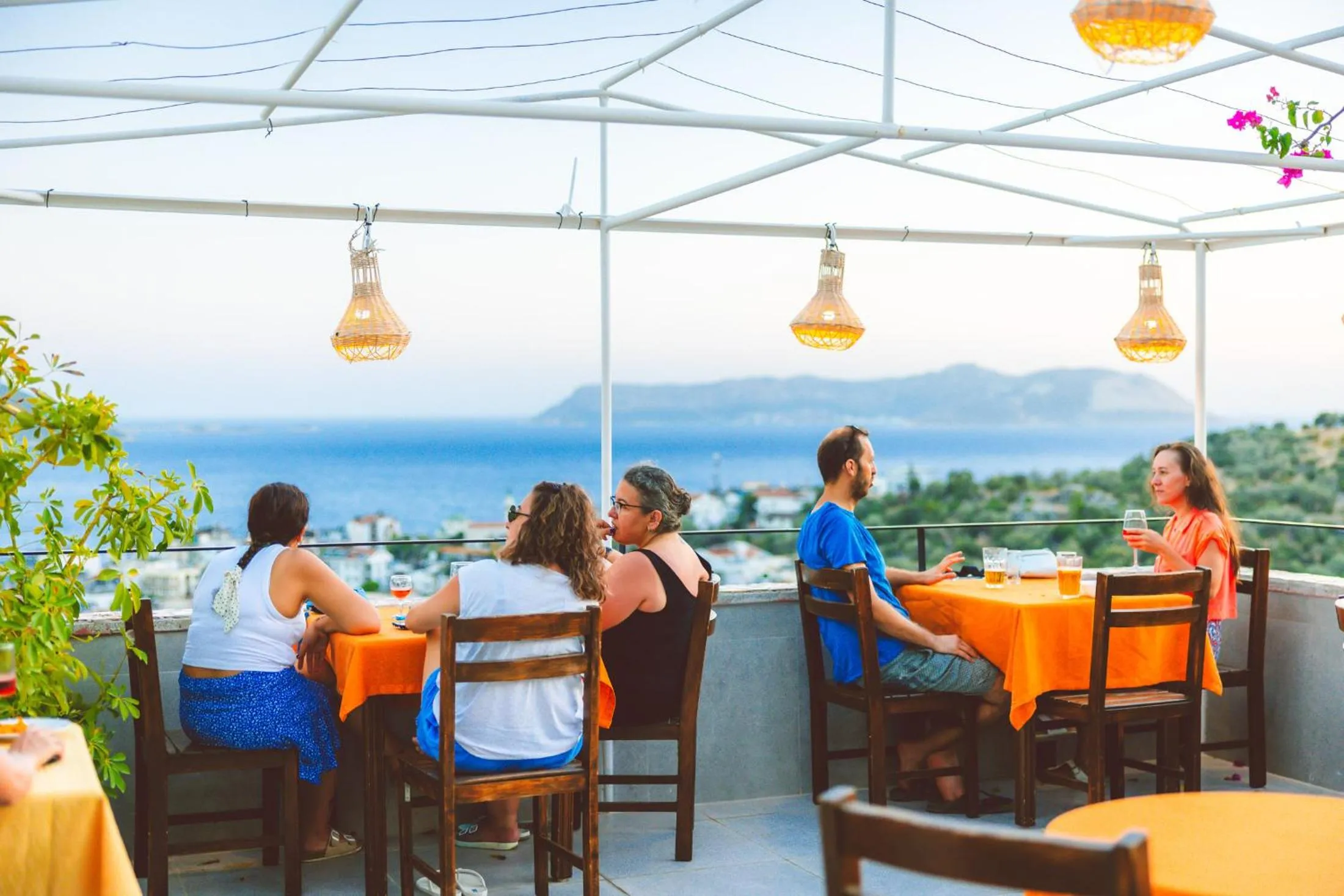Balcony/Terrace in Aphrodite Hotel Kaş