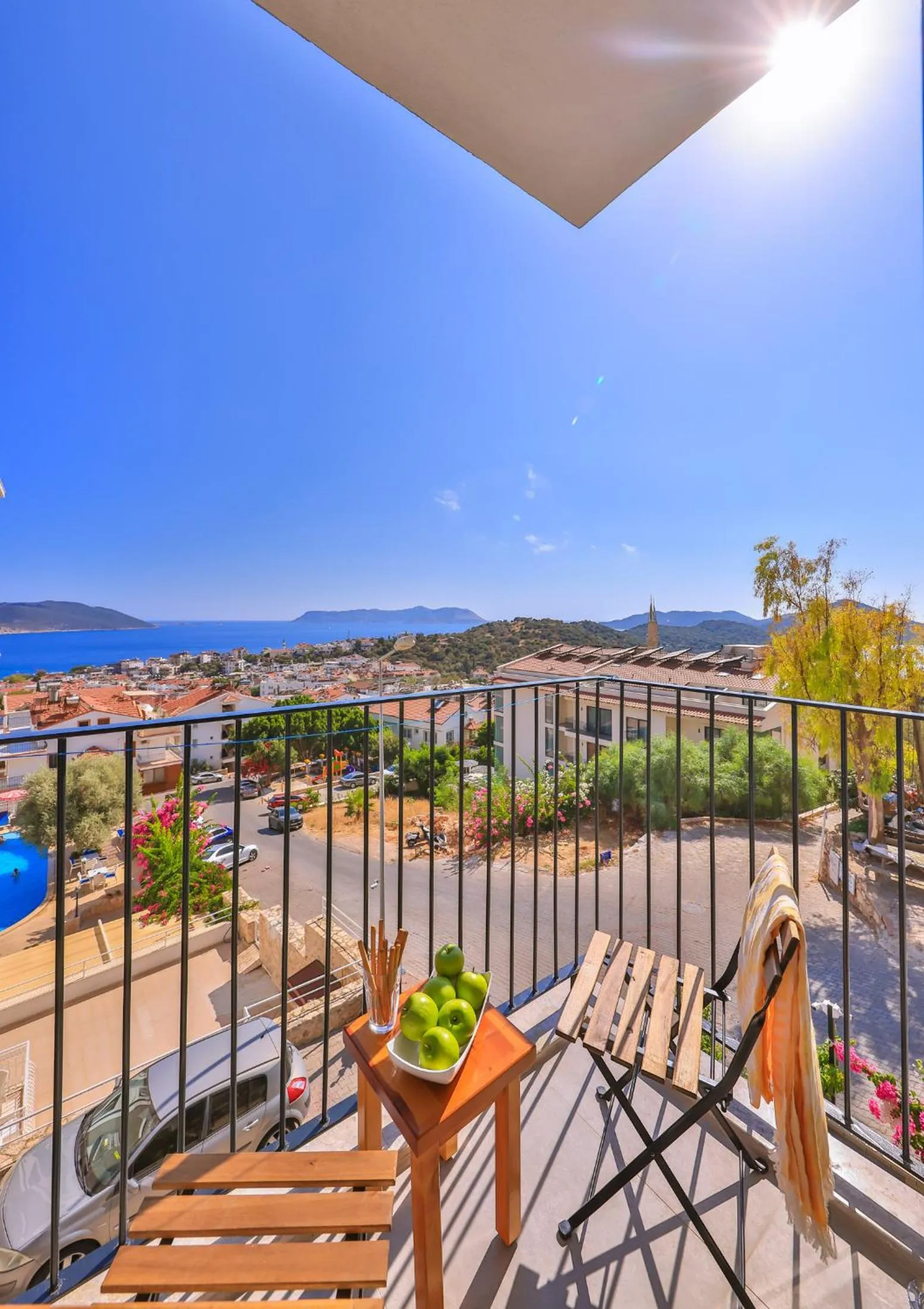 Sea view in Aphrodite Hotel Kaş