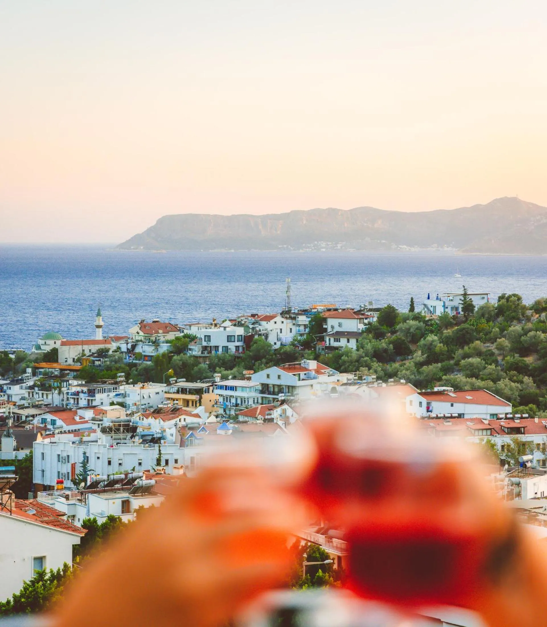 Balcony/Terrace in Aphrodite Hotel Kaş