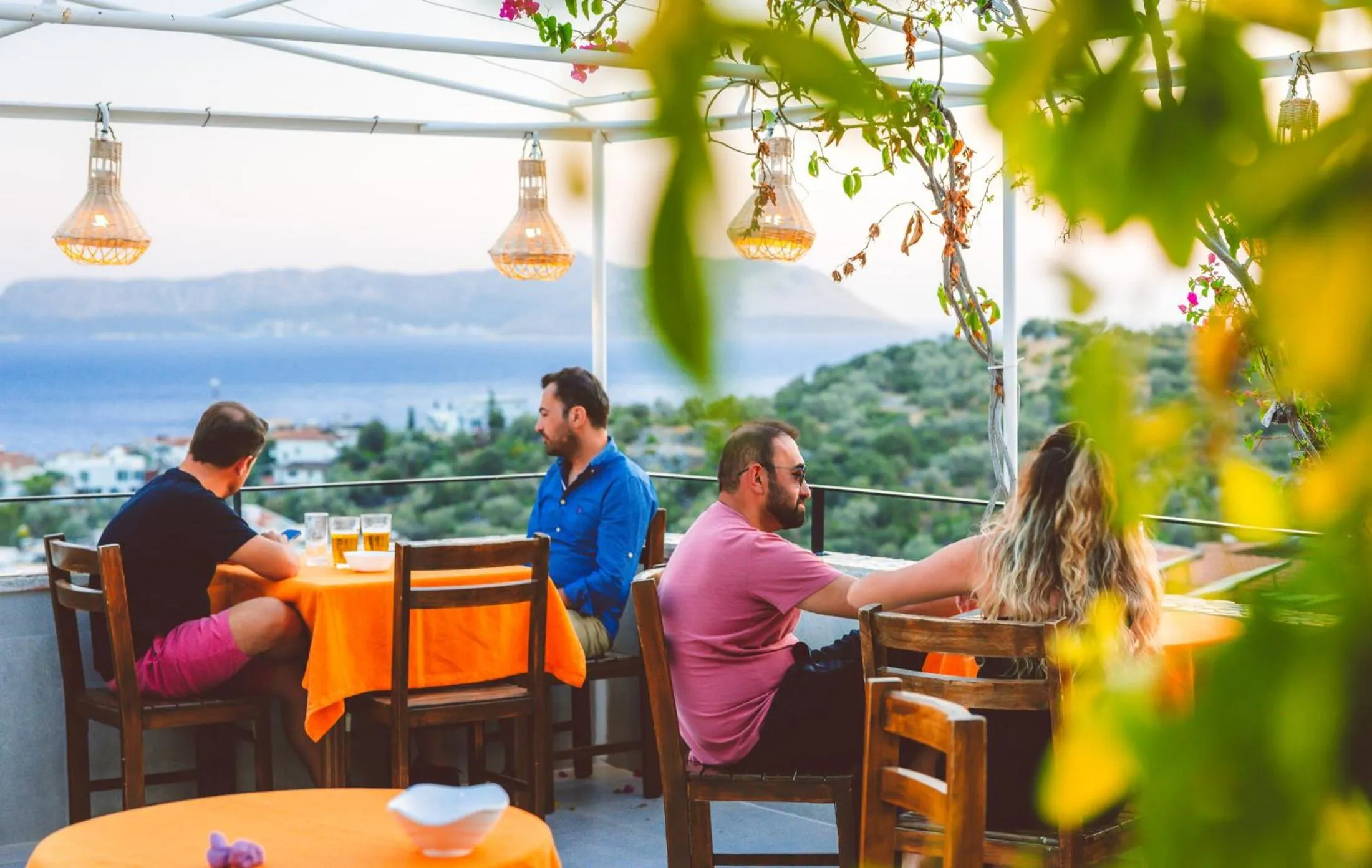 Balcony/Terrace in Aphrodite Hotel Kaş