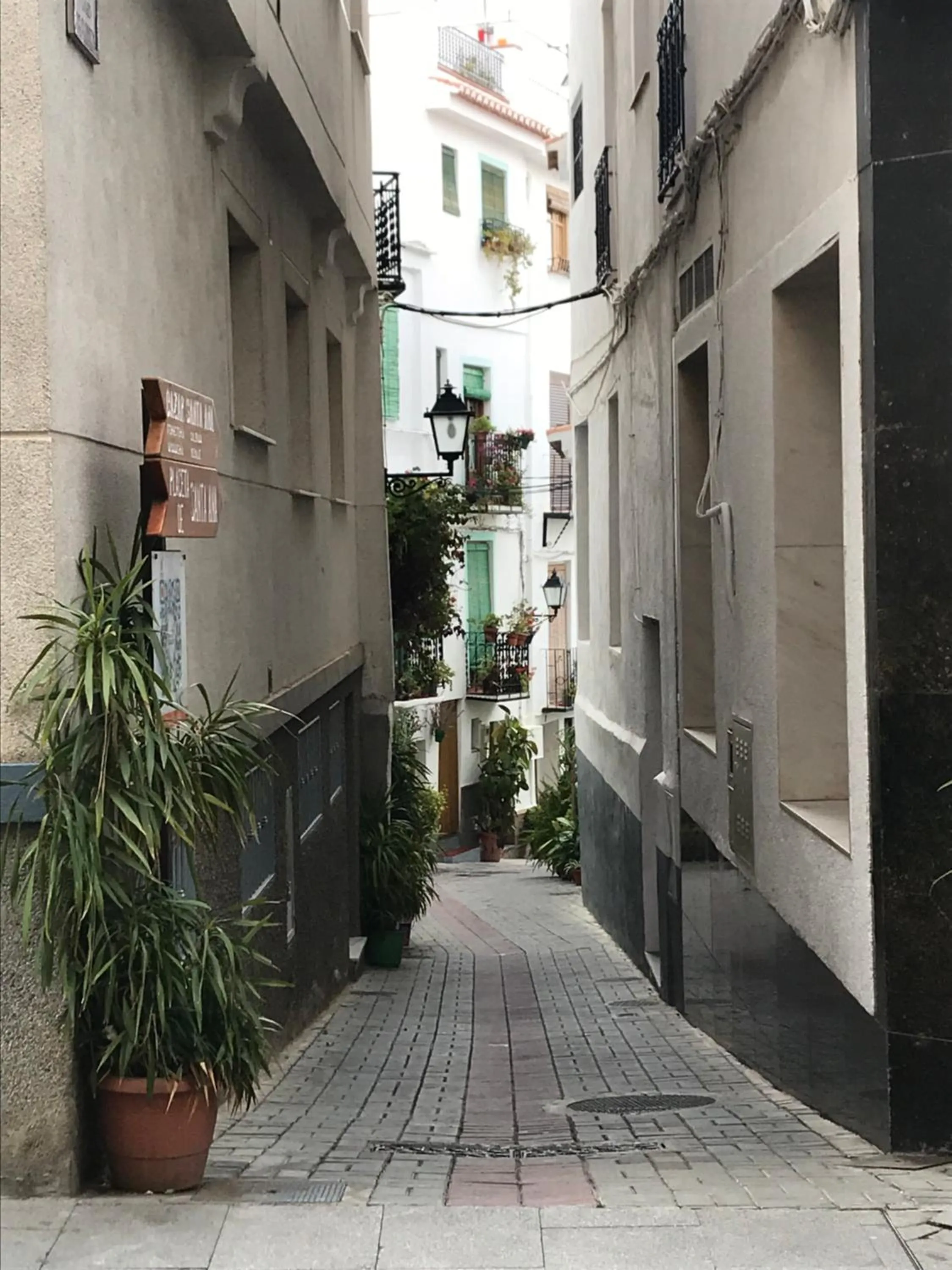 Quiet street view in Casa Aire de Lecrin