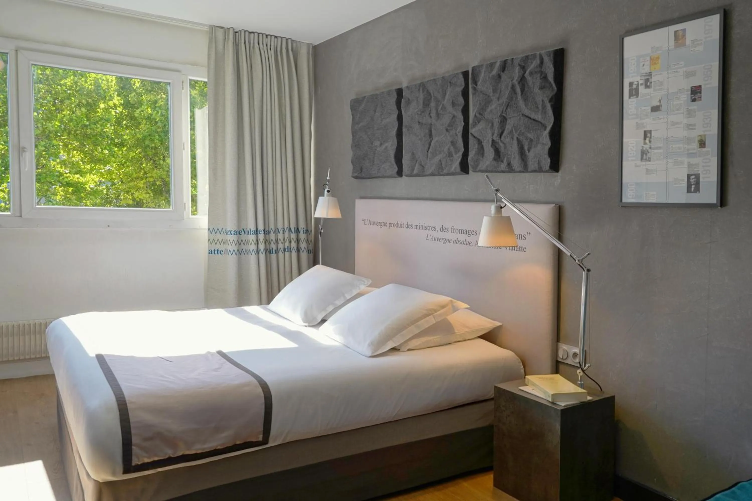 Bedroom, Bed in Hotel Litteraire Alexandre Vialatte, BW Signature Collection