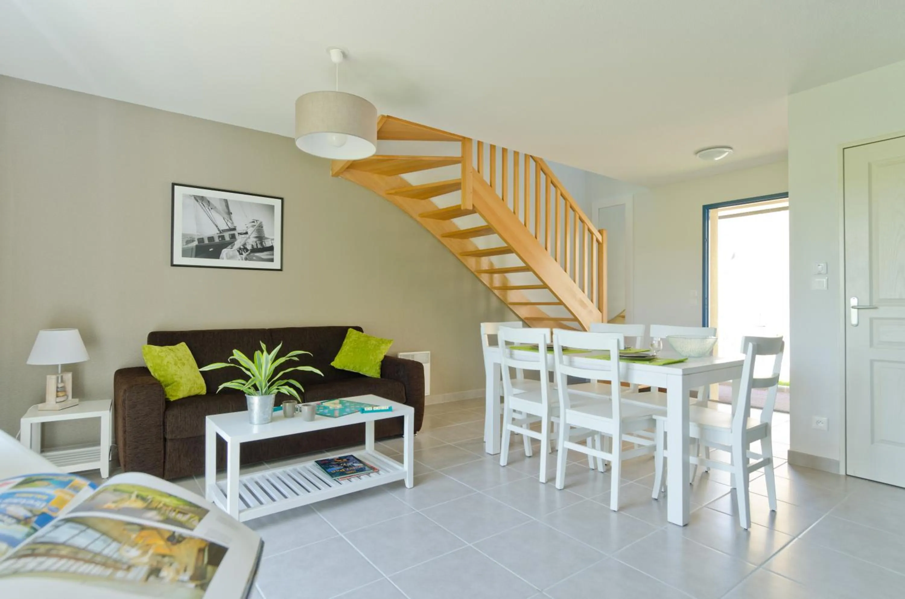 Living room in Résidence Goélia Le Domaine des Mauriers