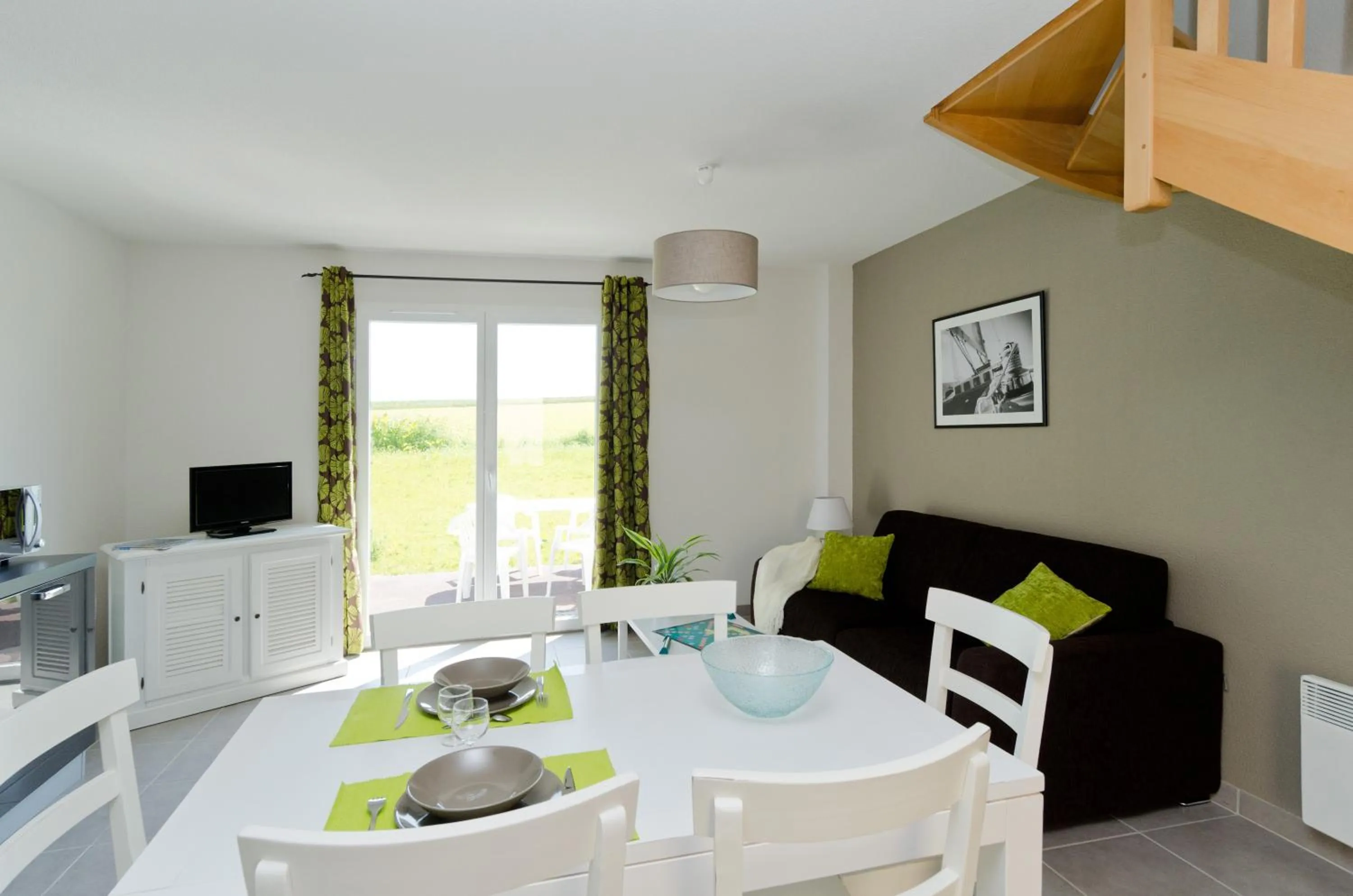 Living room in Résidence Goélia Le Domaine des Mauriers
