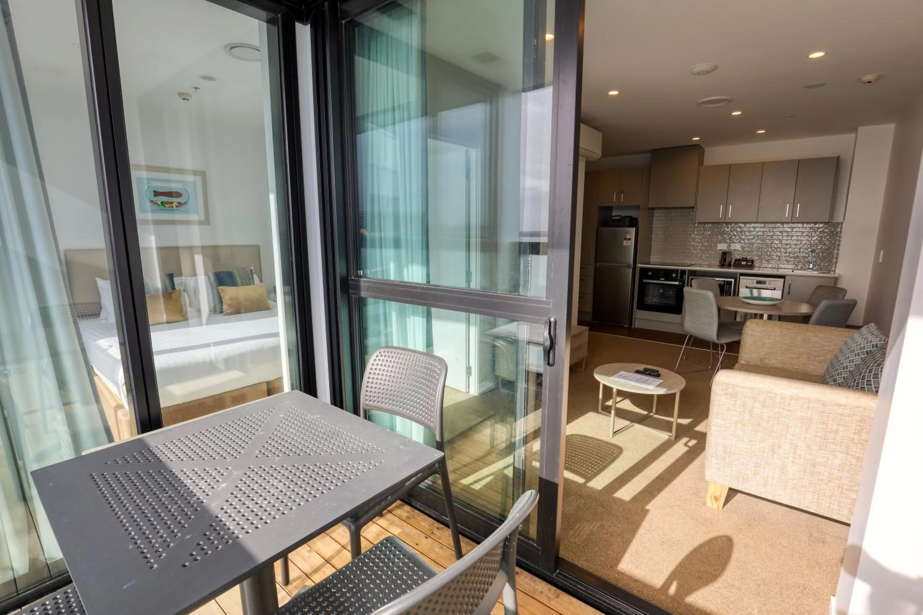 Balcony/Terrace in Ramada Suites By Wyndham Victoria Street West