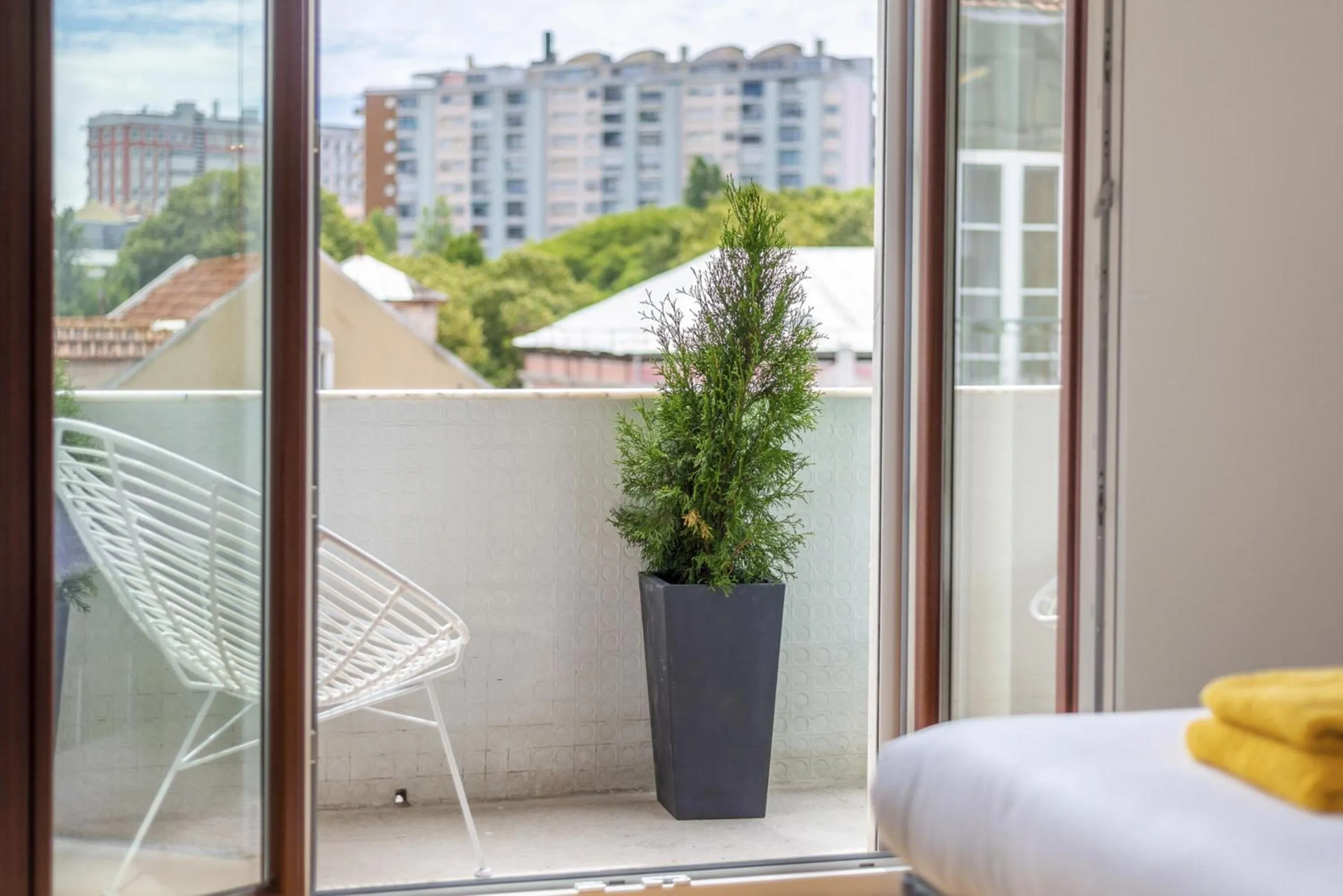 Balcony/Terrace, Bed in LV Premier Amoreiras AM3