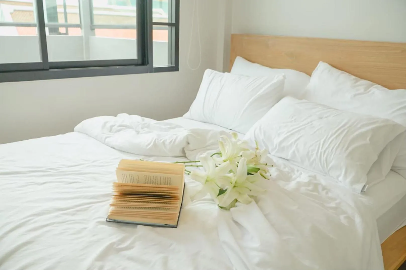 Bed in YAKTHAI POSHTEL