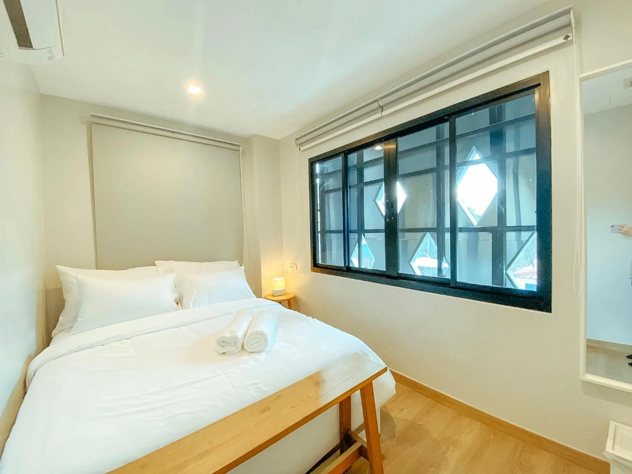 Bed in YAKTHAI POSHTEL