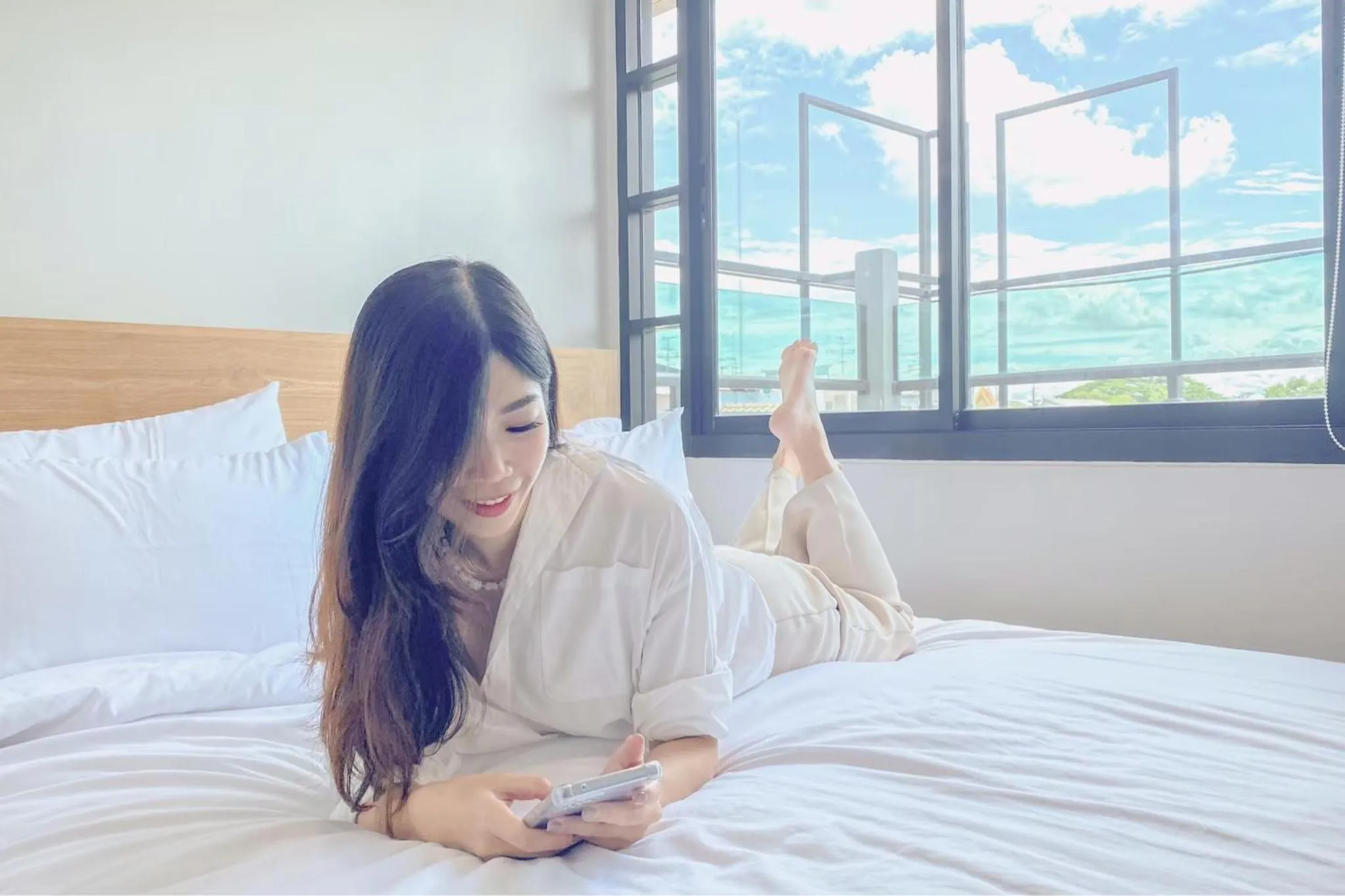 Bed in YAKTHAI POSHTEL