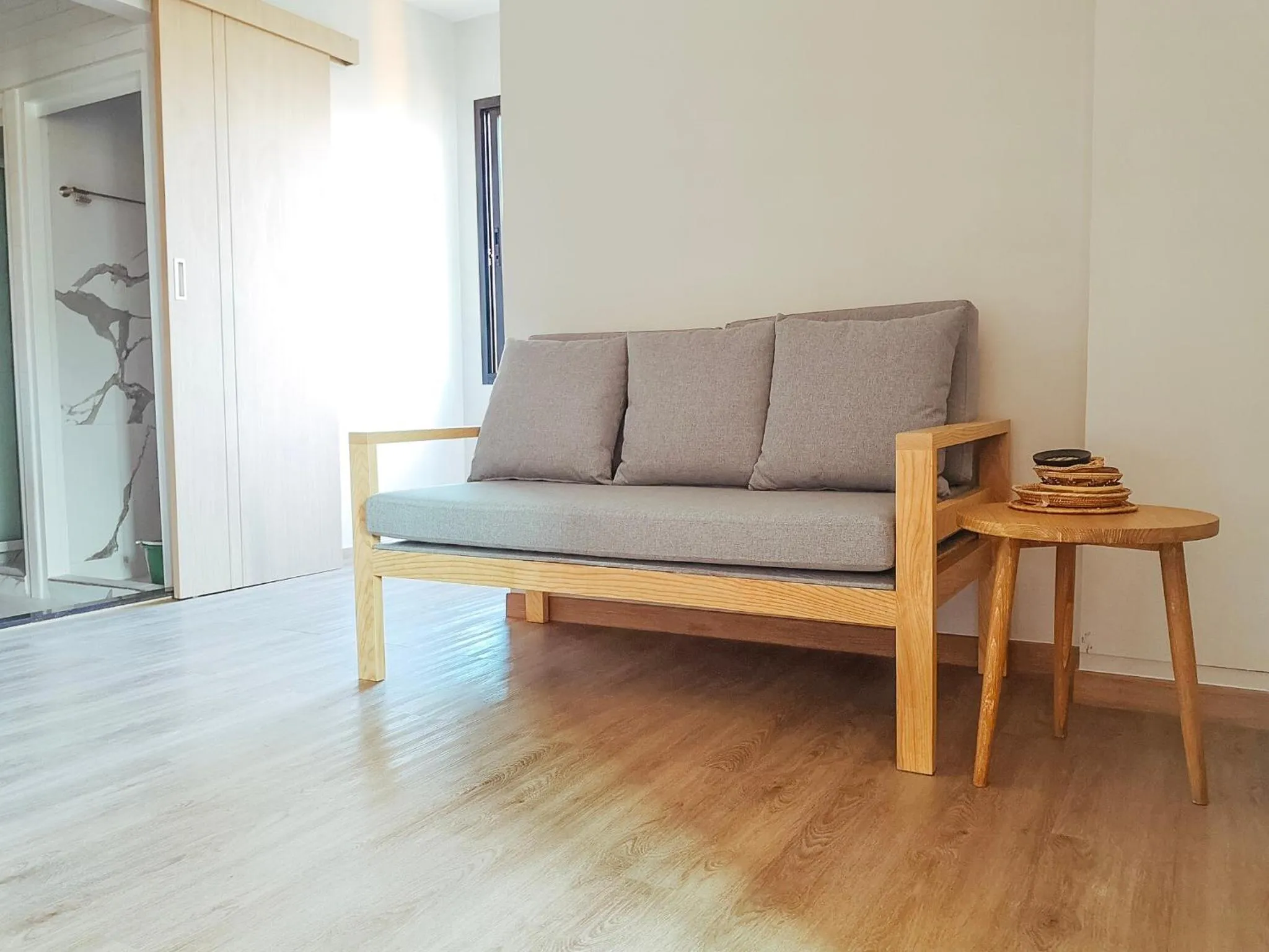 Seating area in YAKTHAI POSHTEL