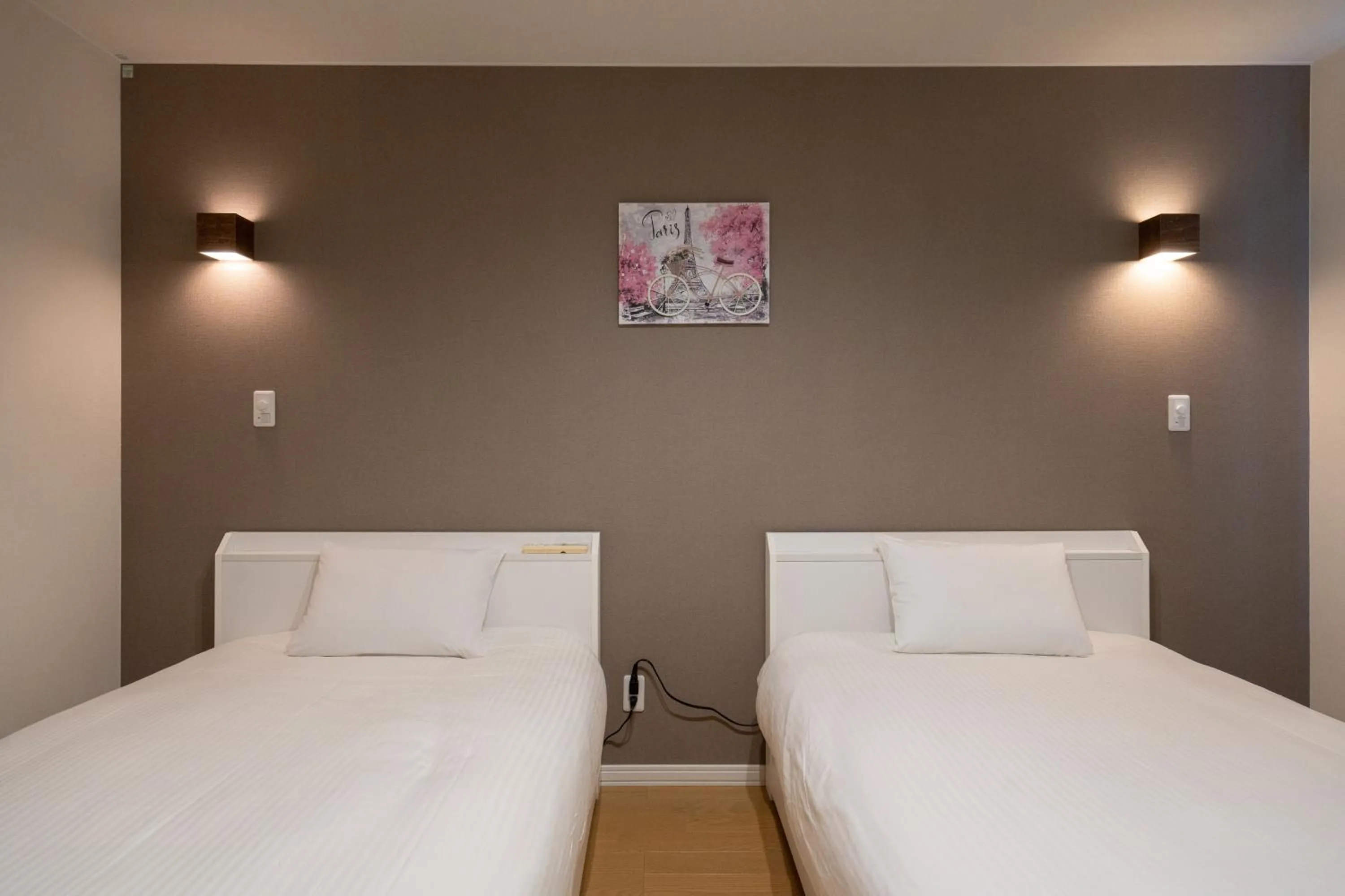 Bed in The Peak Villa Suite Hokkaido