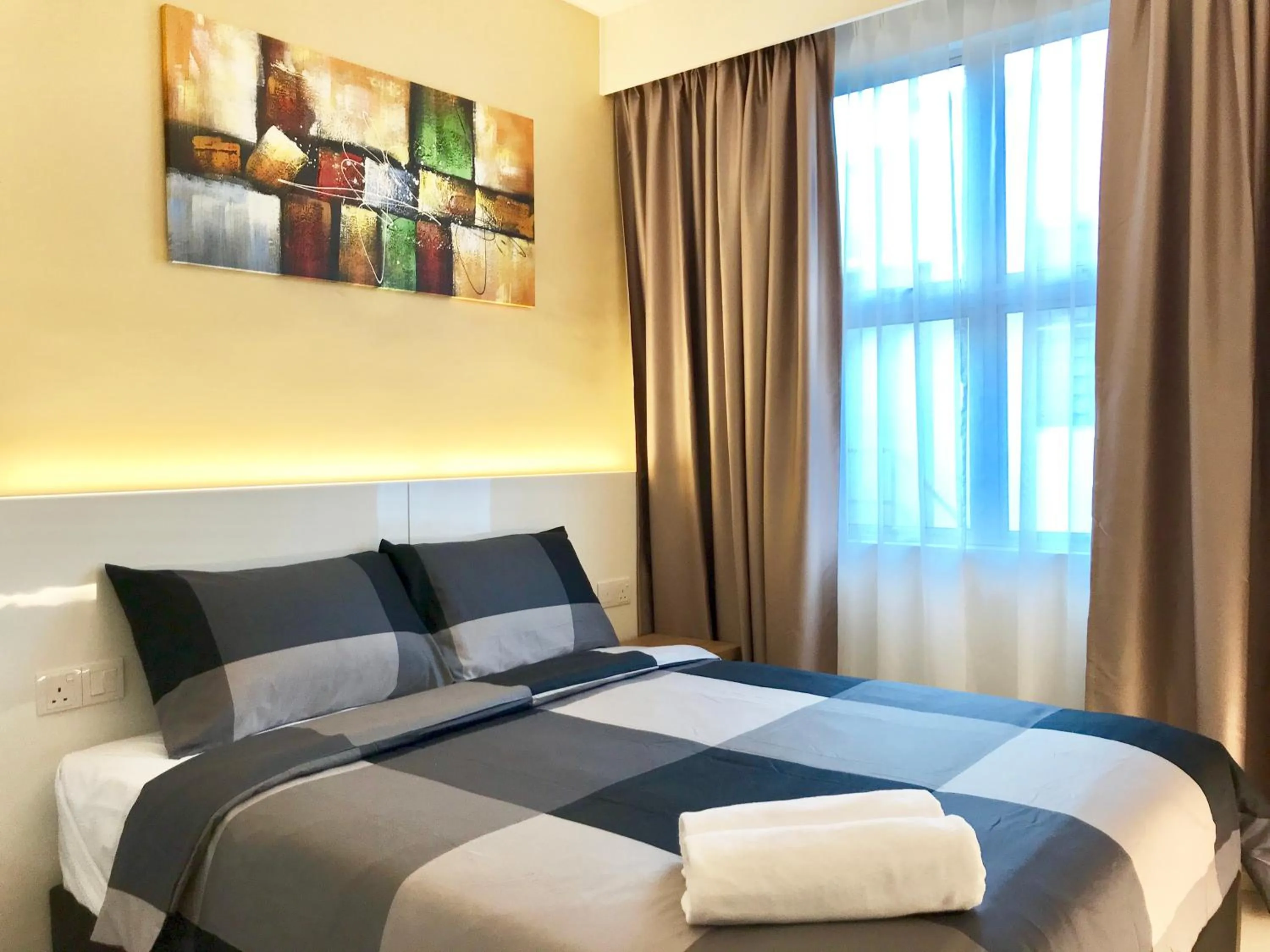 Bed in RIVERO BOUTIQUE HOTEL Seremban 2