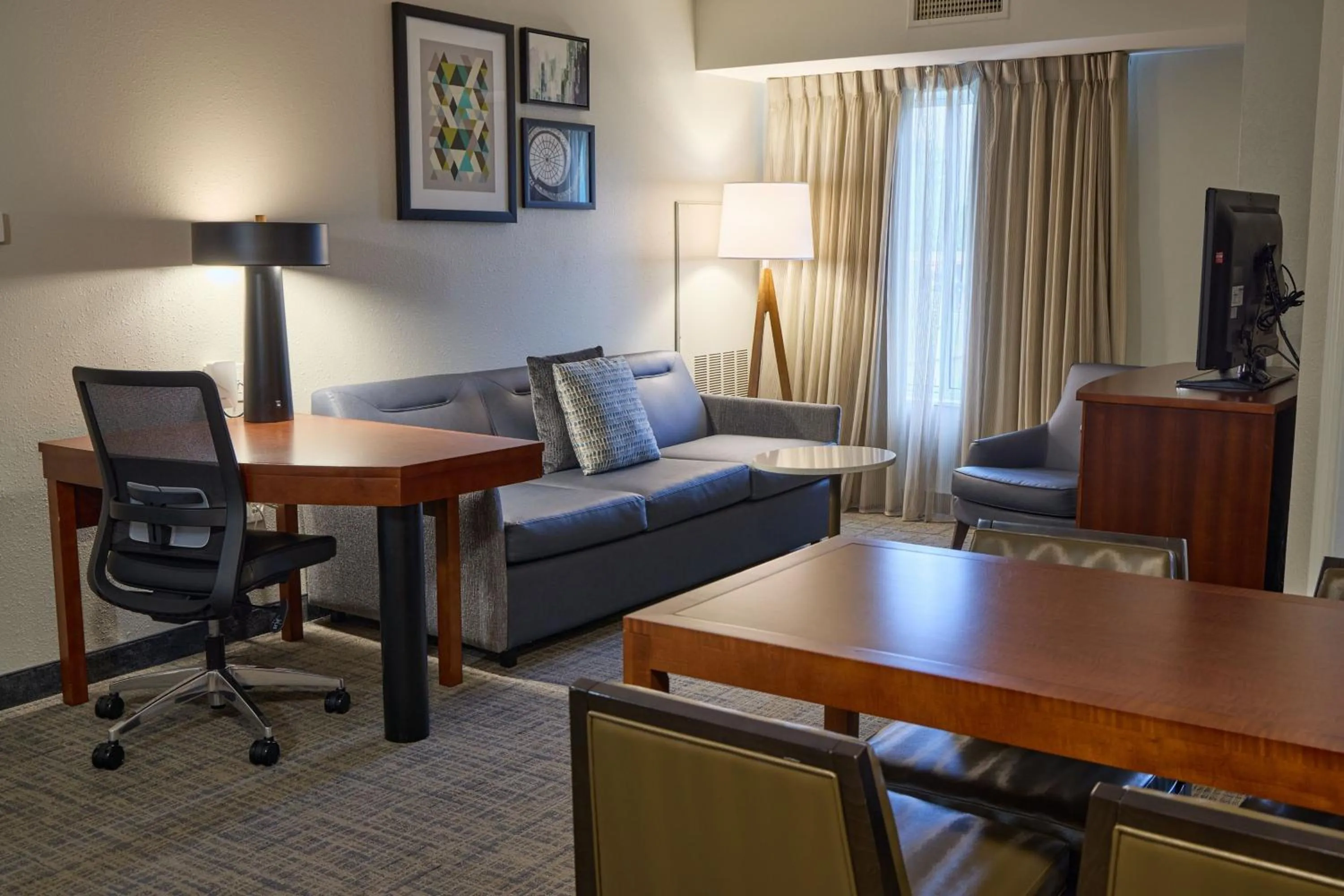 Living room in Residence Inn by Marriott Columbia Northwest/Harbison