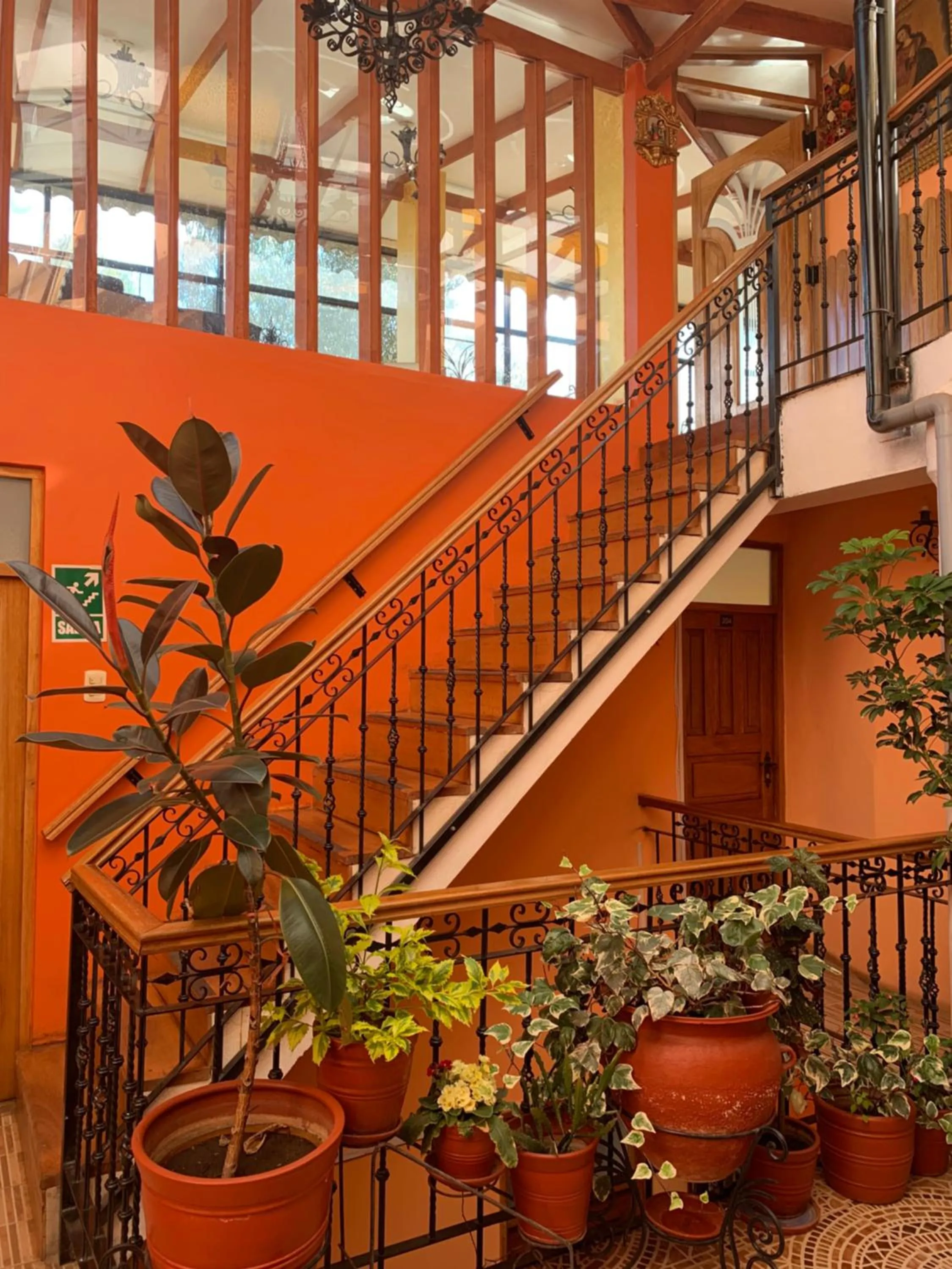 Garden in Hostal Qolqampata