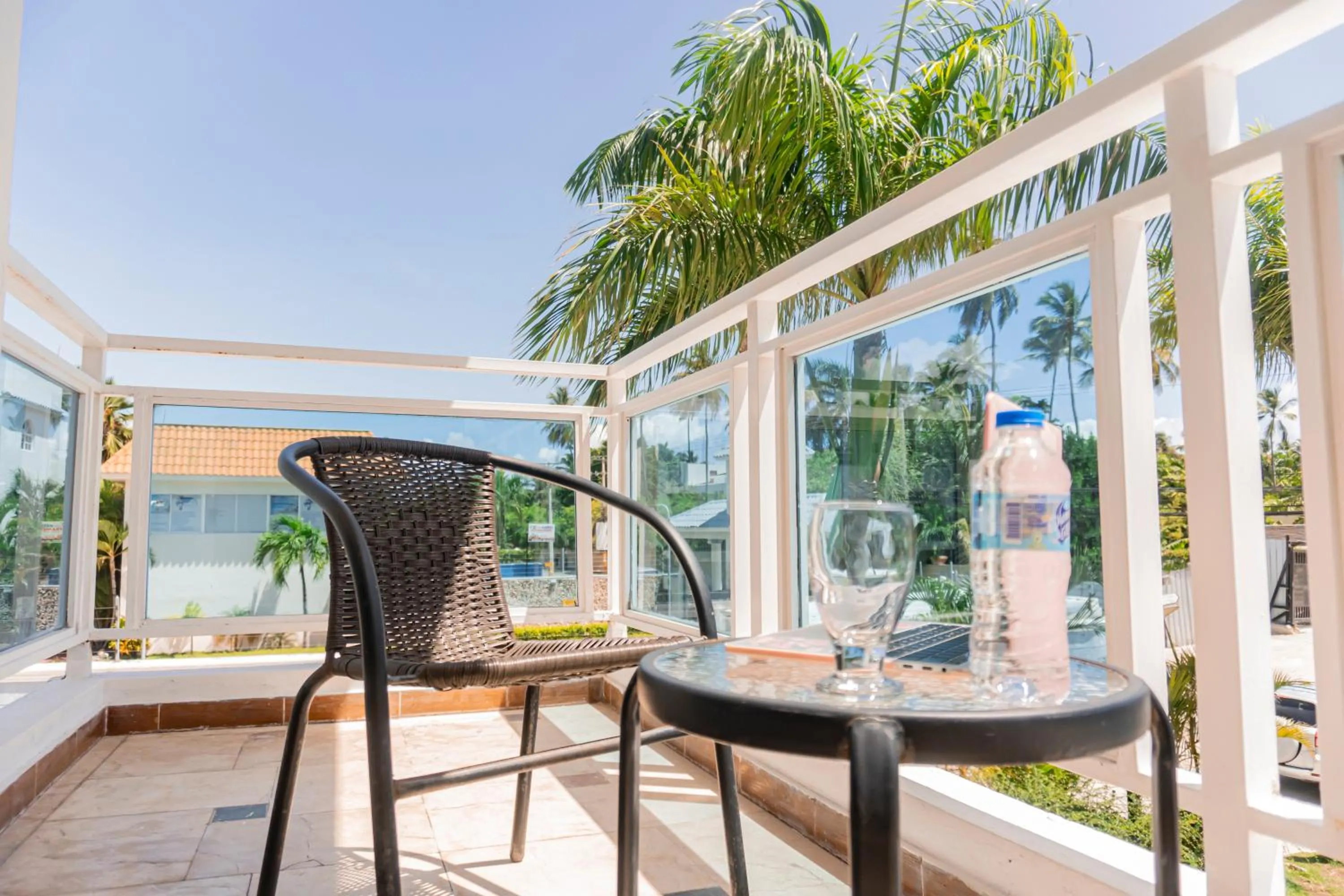 Balcony/Terrace in Hotel Checkin El Cortecito