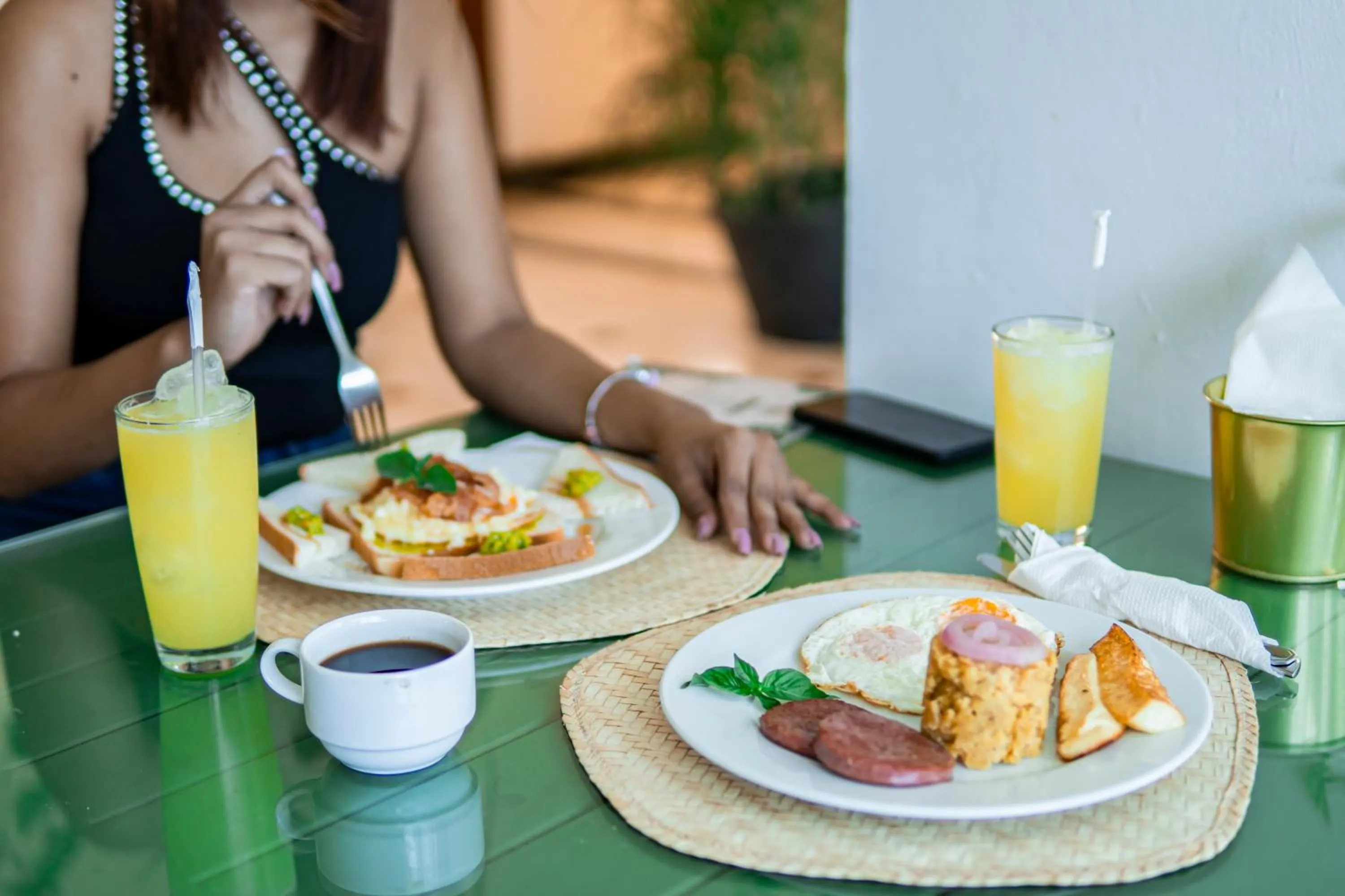 Breakfast in Hotel Checkin El Cortecito