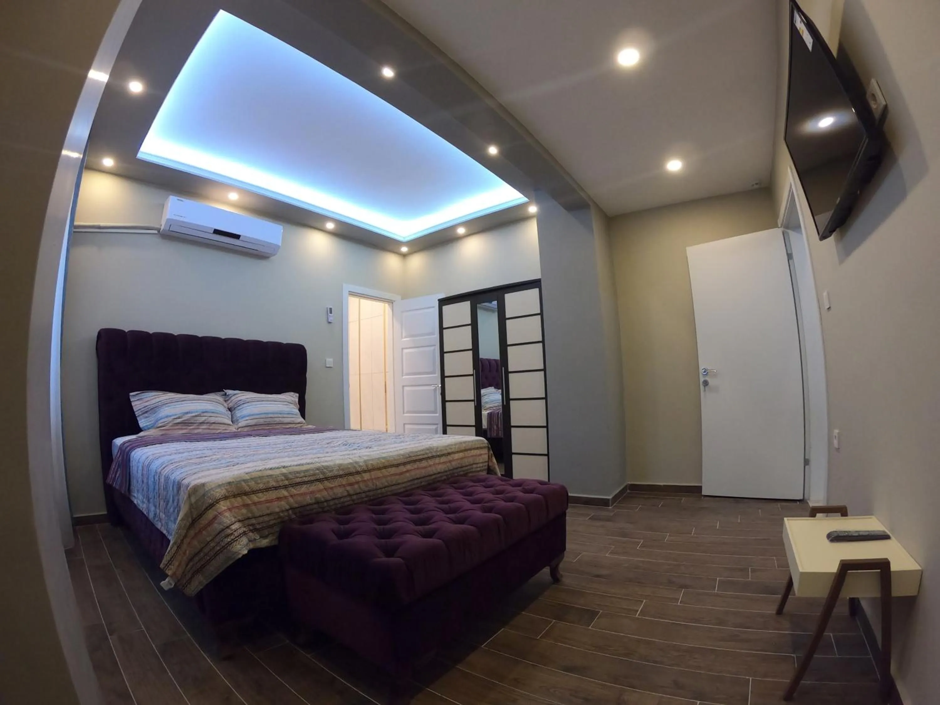 Bed in PASHA APART~BOUTİQUE HOTEL/YALOVA