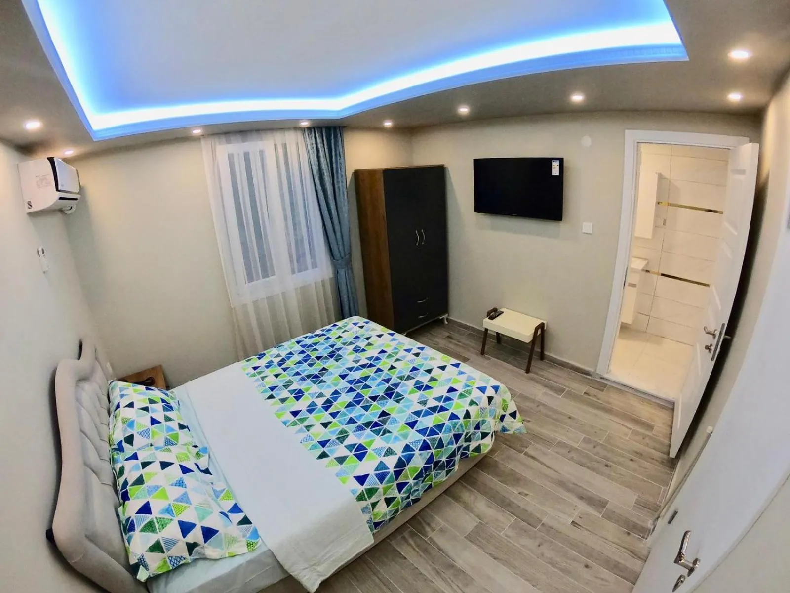 Bed in PASHA APART~BOUTİQUE HOTEL/YALOVA