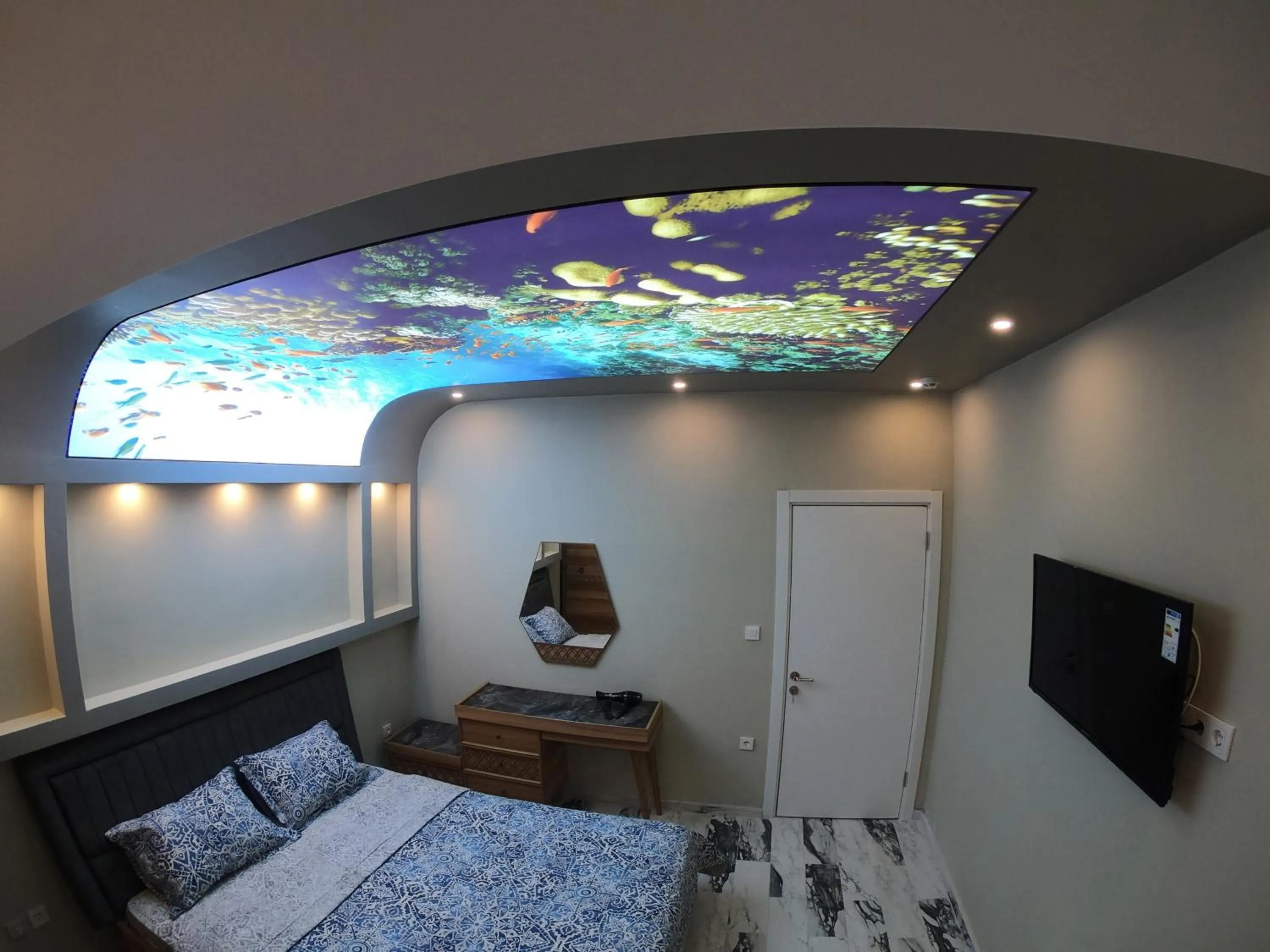 TV and multimedia, Bed in PASHA APART~BOUTİQUE HOTEL/YALOVA