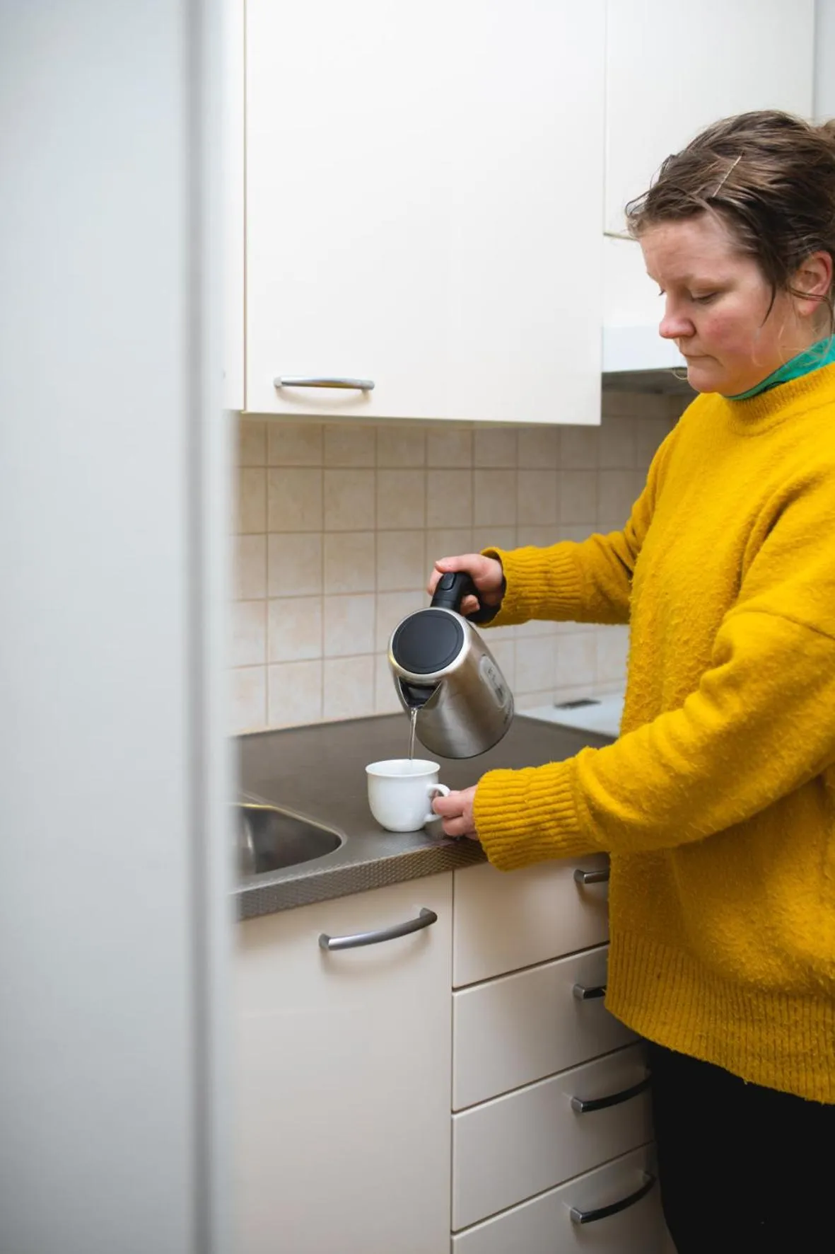 Kitchen or kitchenette in Labbnäs Semesterhem, Radhuset