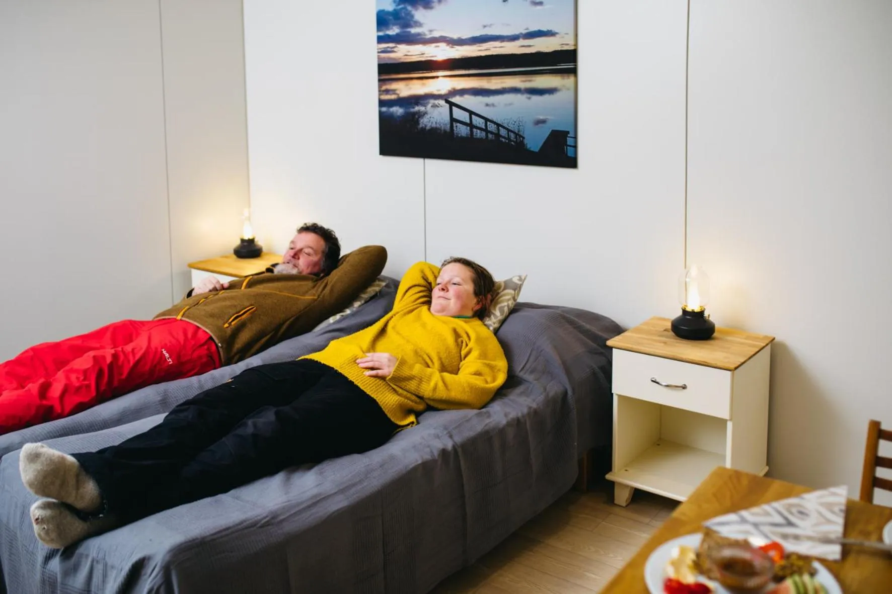 Bed in Labbnäs Semesterhem, Radhuset