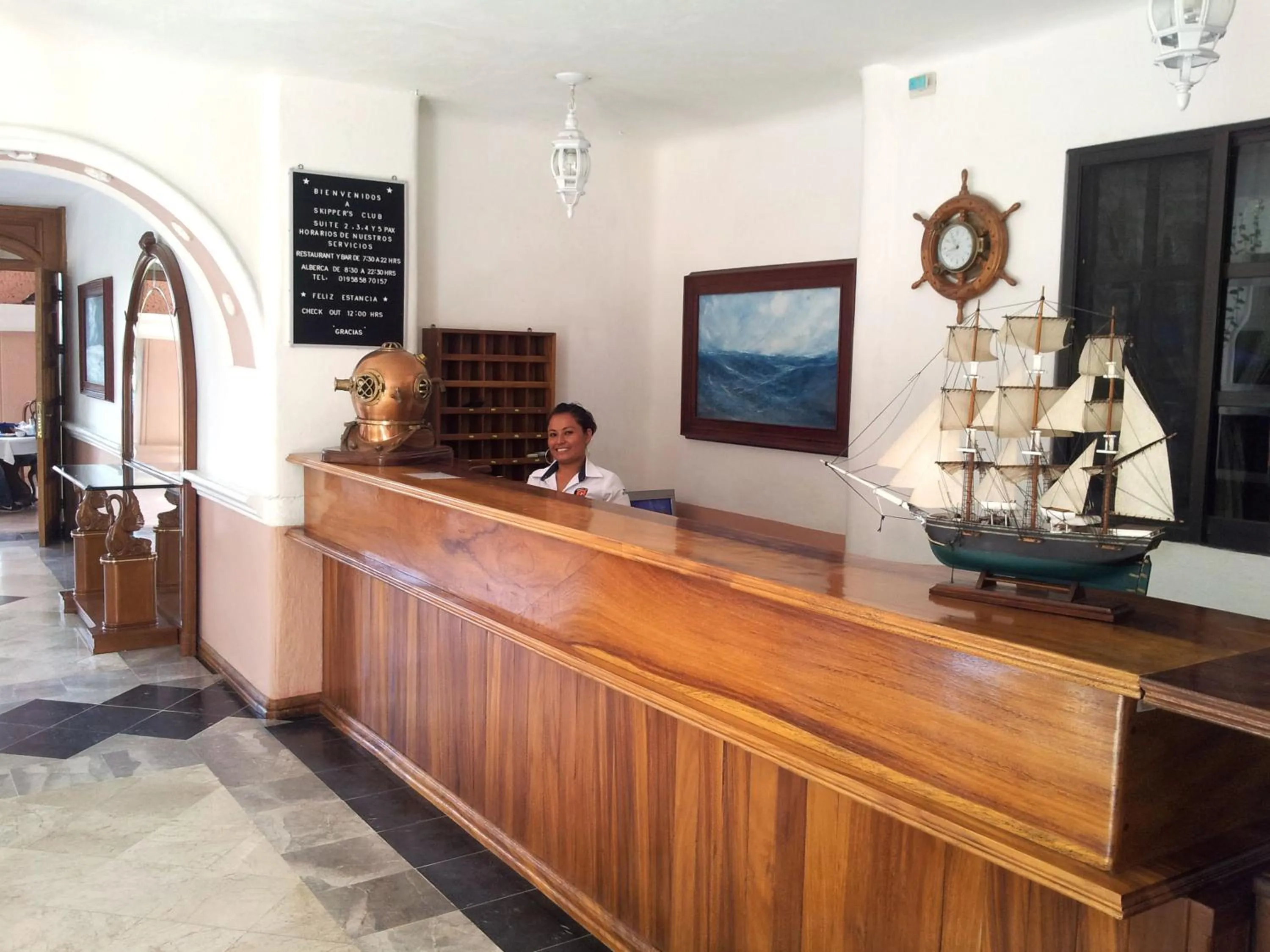 Staff in Canadian Resort Huatulco