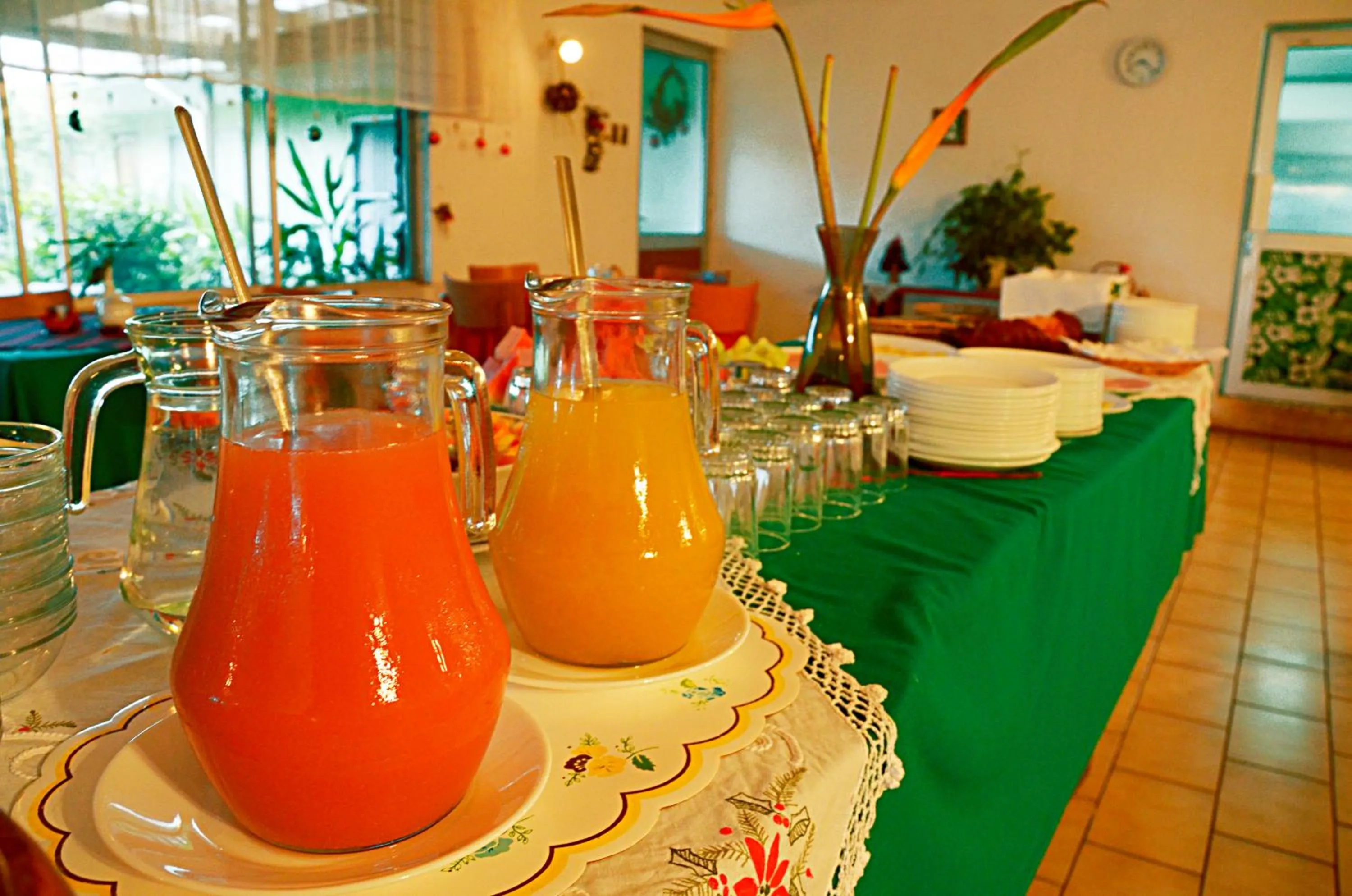 Garden view in Hotel Manutara