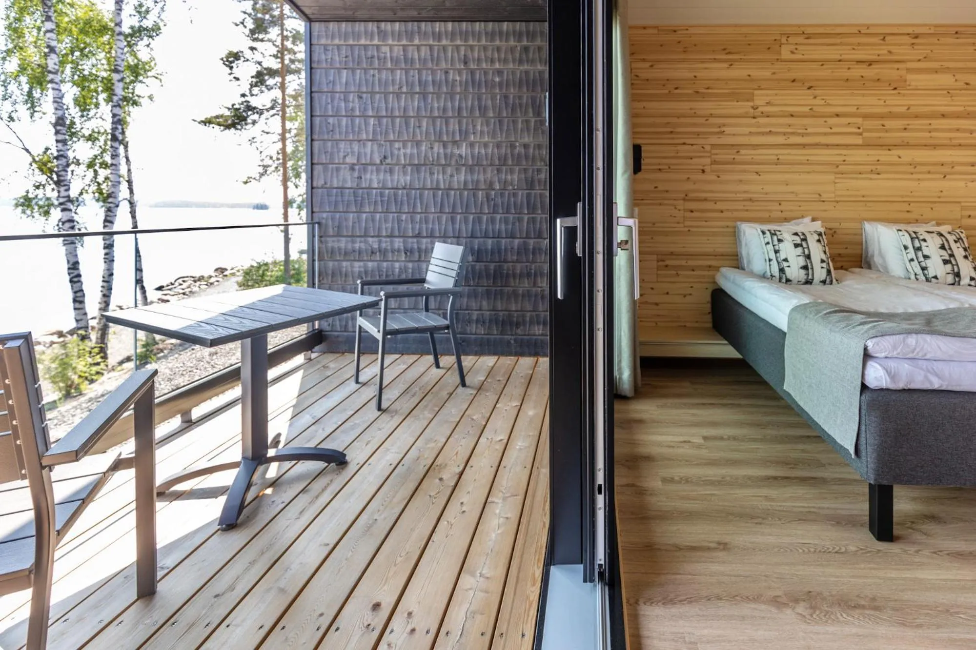 Balcony/Terrace, Bed in Radalla Resort