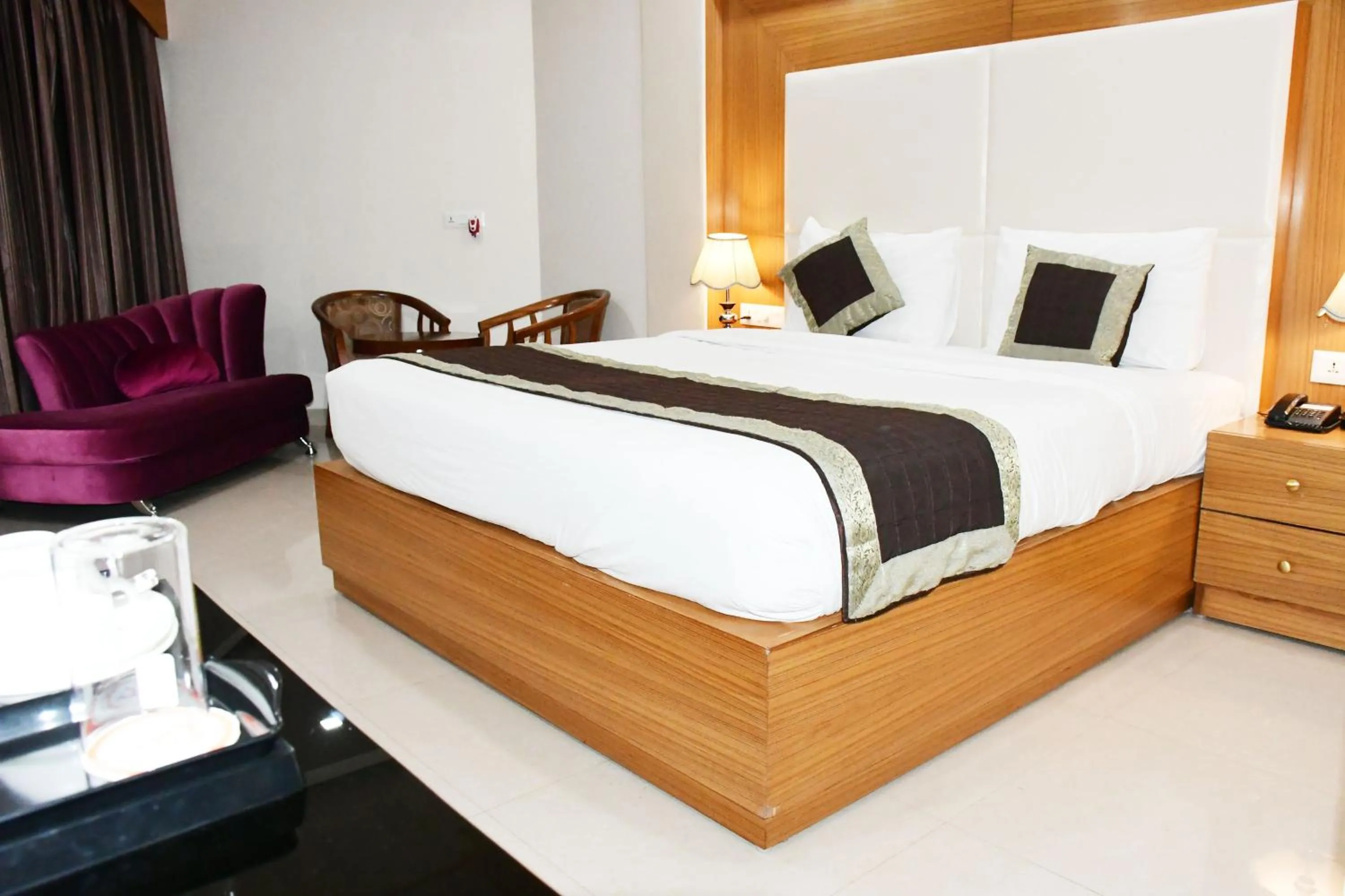 Bedroom, Bed in HOTEL ANAND INTERNATIONAL