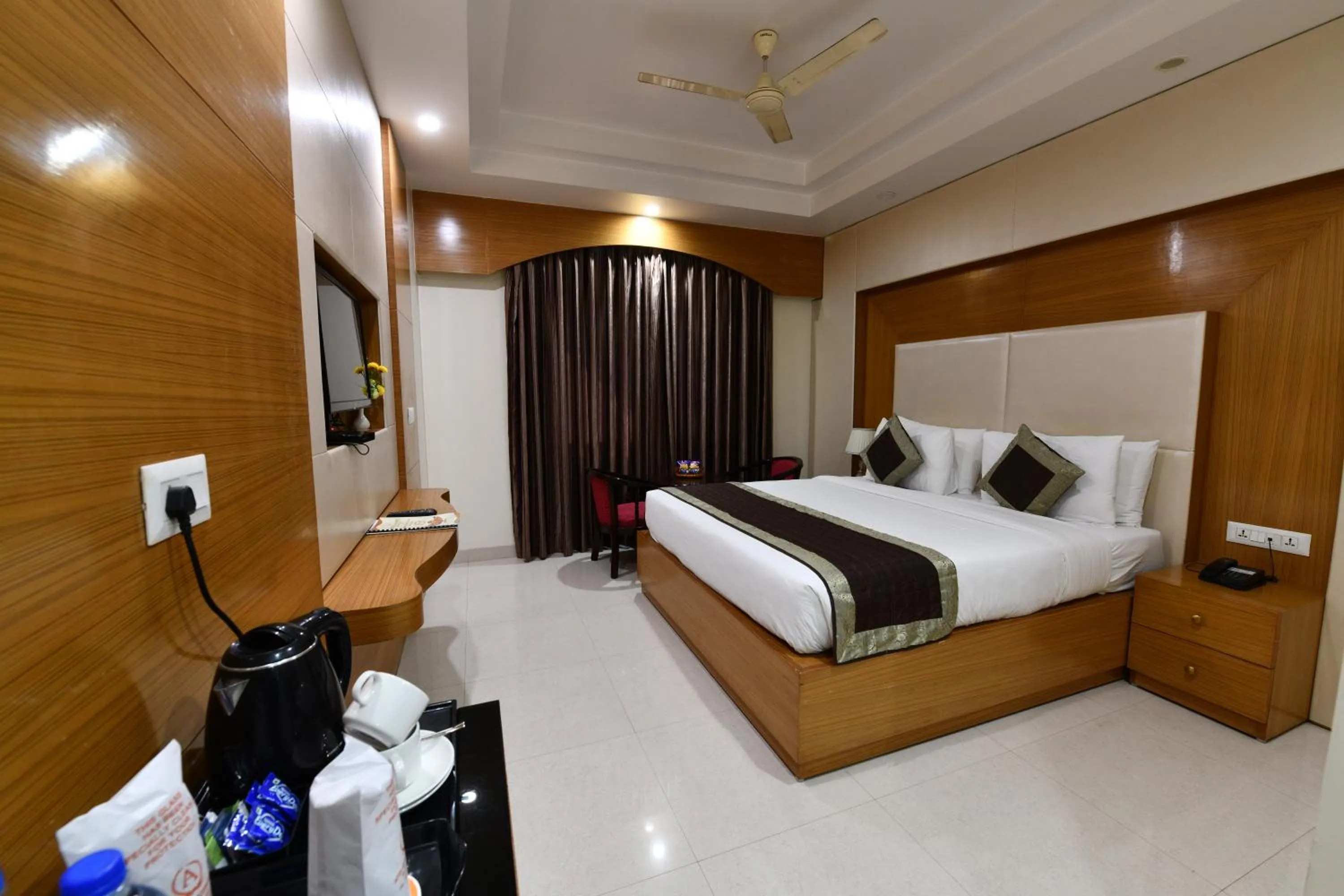 Bed in HOTEL ANAND INTERNATIONAL